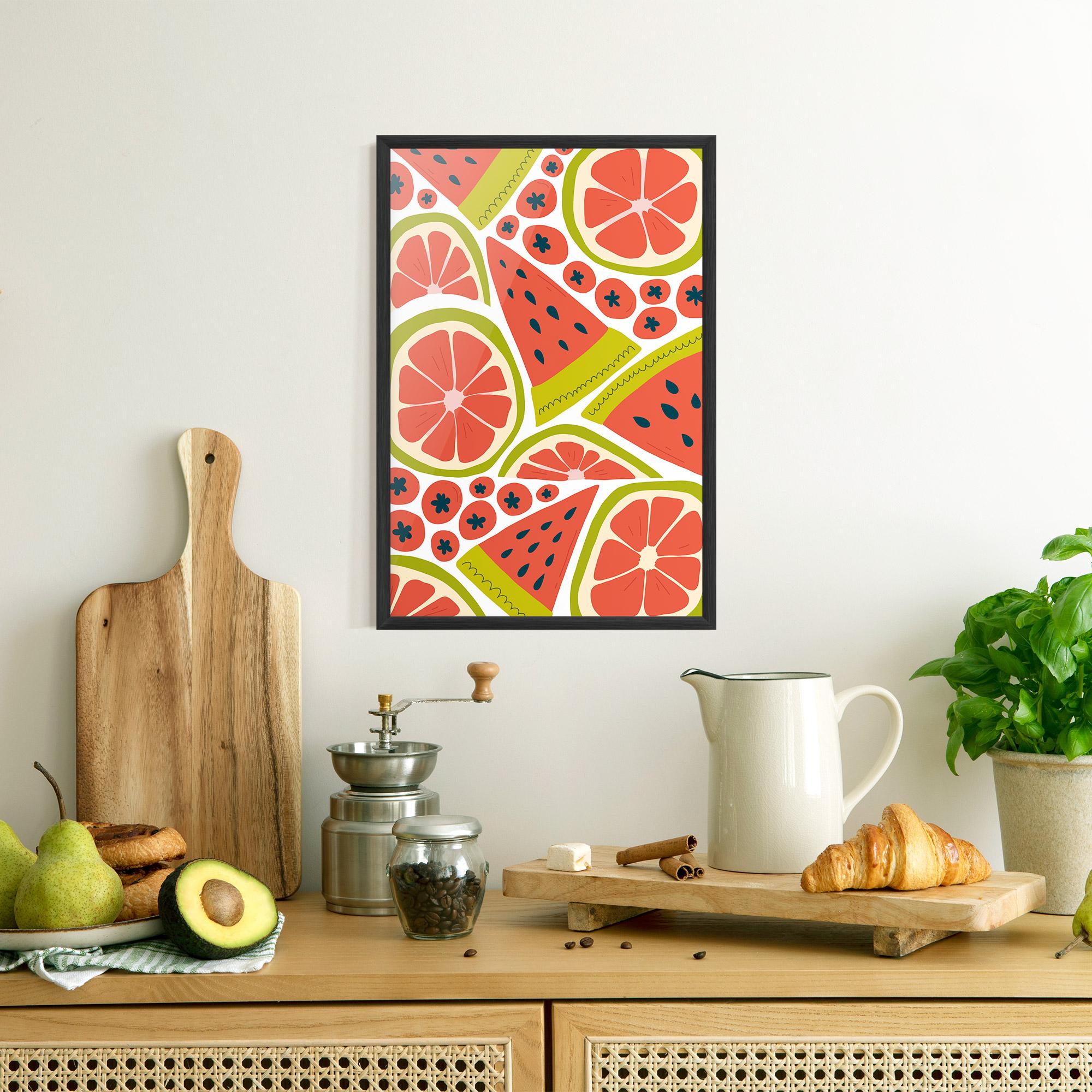 Poster Înrămat Watermelon mockup 8