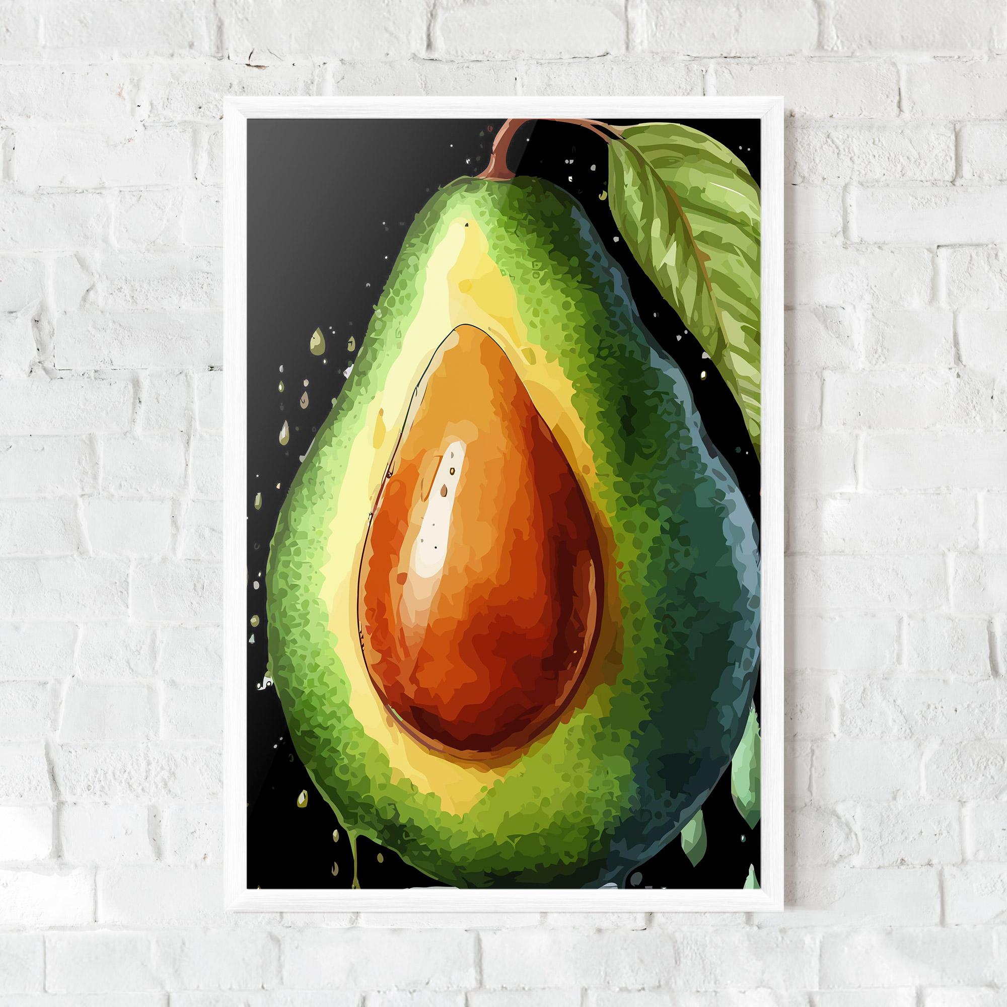 Poster Înrămat Avocado Art mockup 0