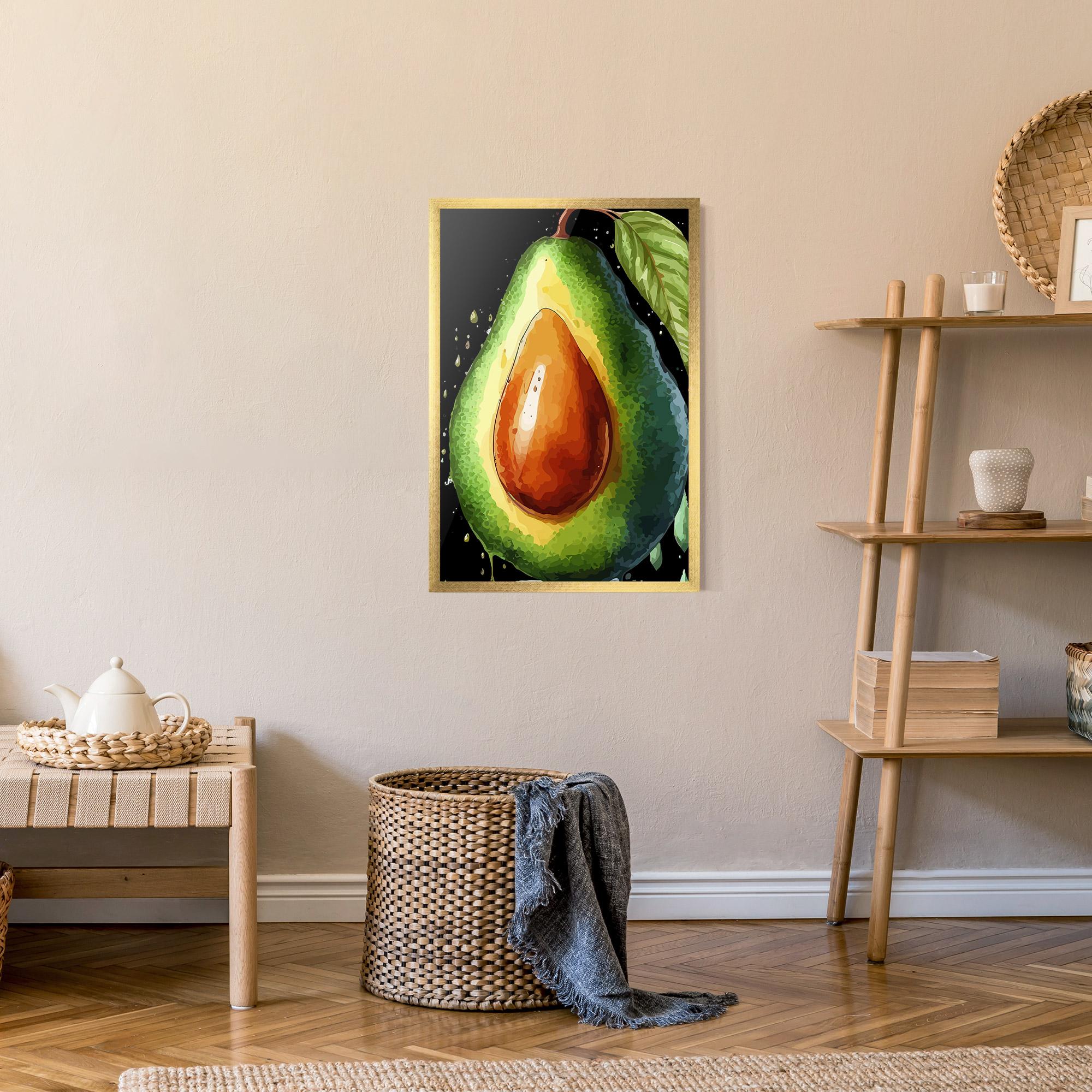 Poster Înrămat Avocado Art mockup 9