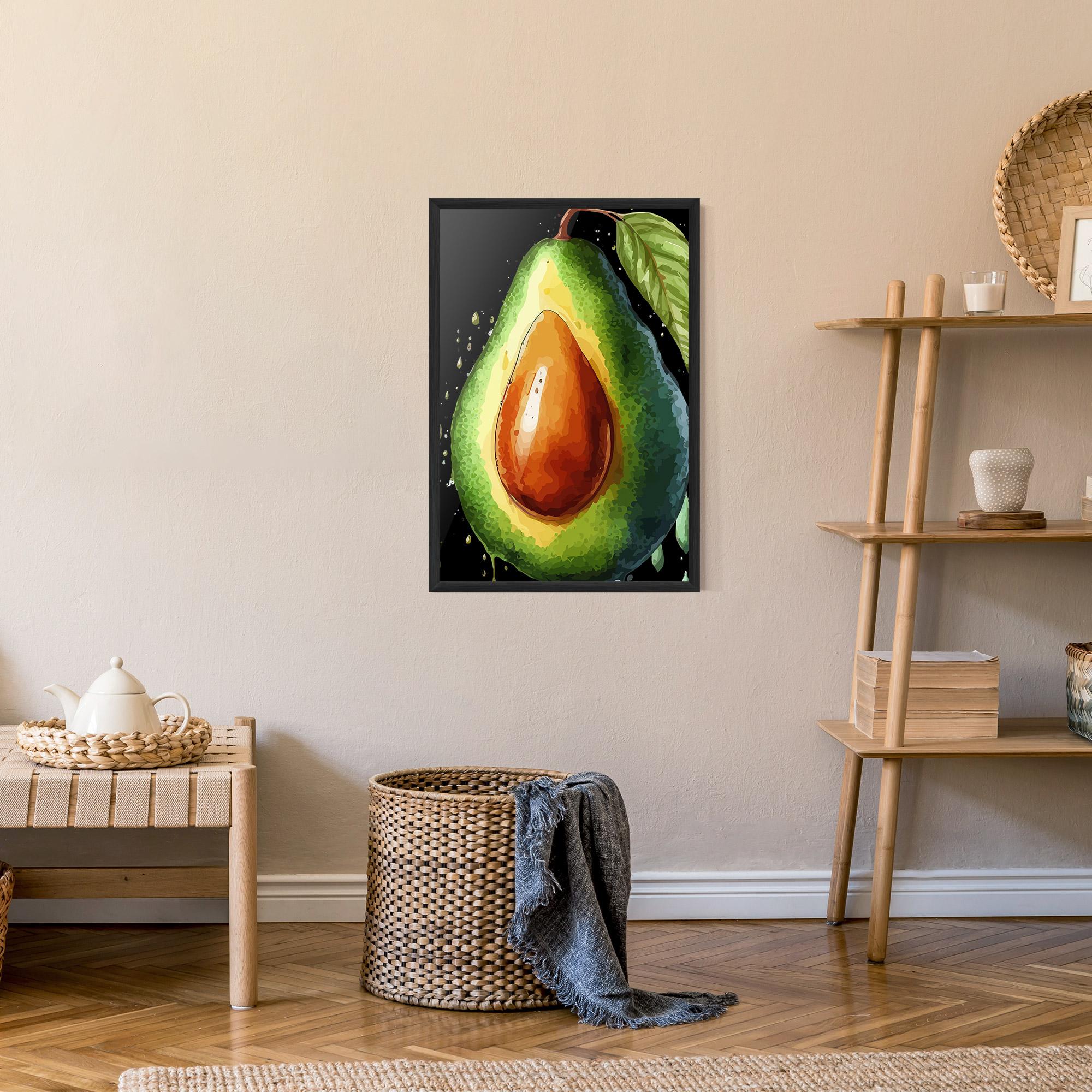 Poster Înrămat Avocado Art mockup 9