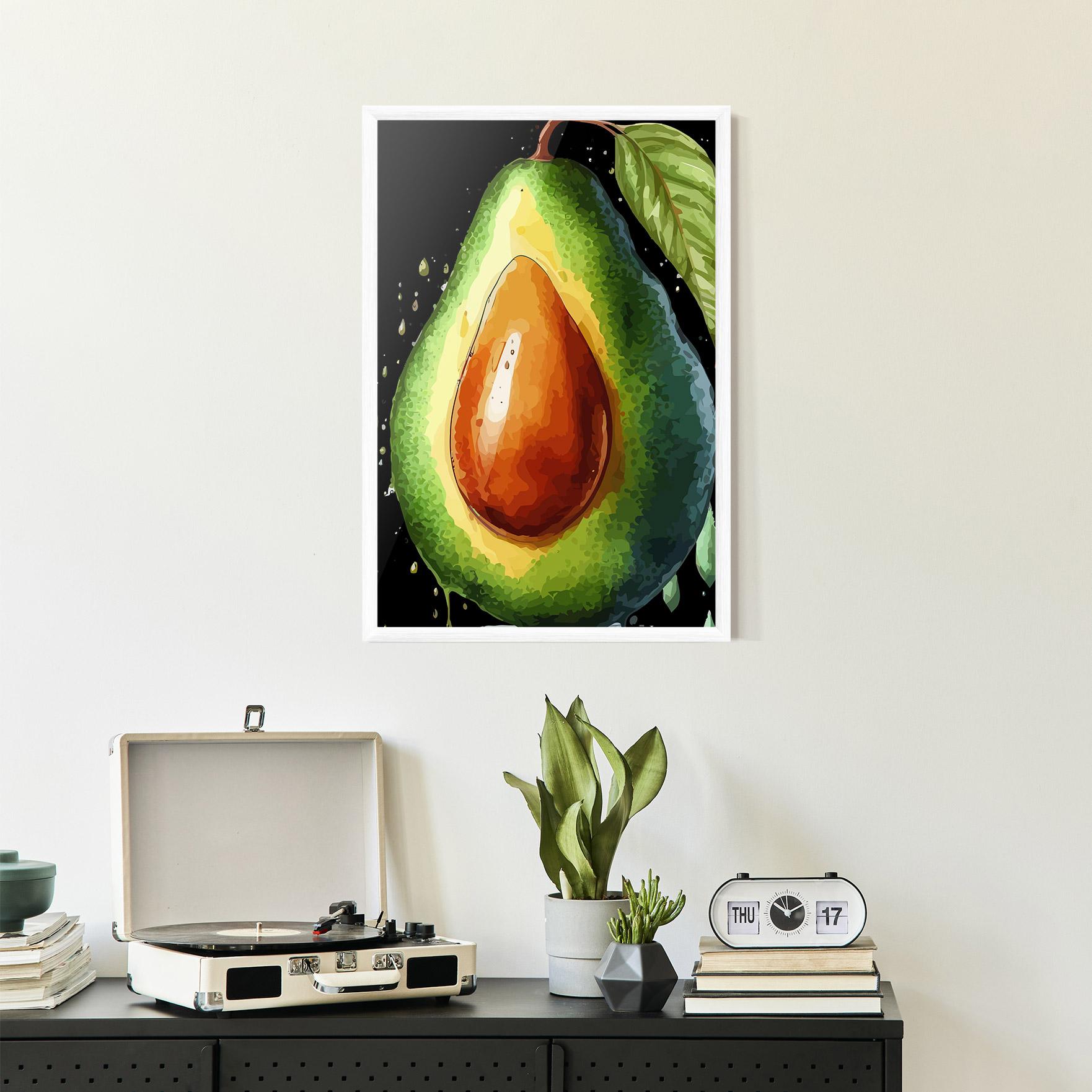 Poster Înrămat Avocado Art mockup 2