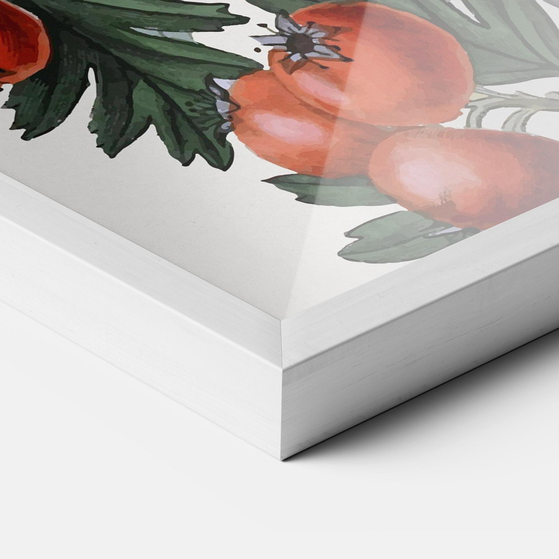 Poster Înrămat Cherry Drawing mockup 3