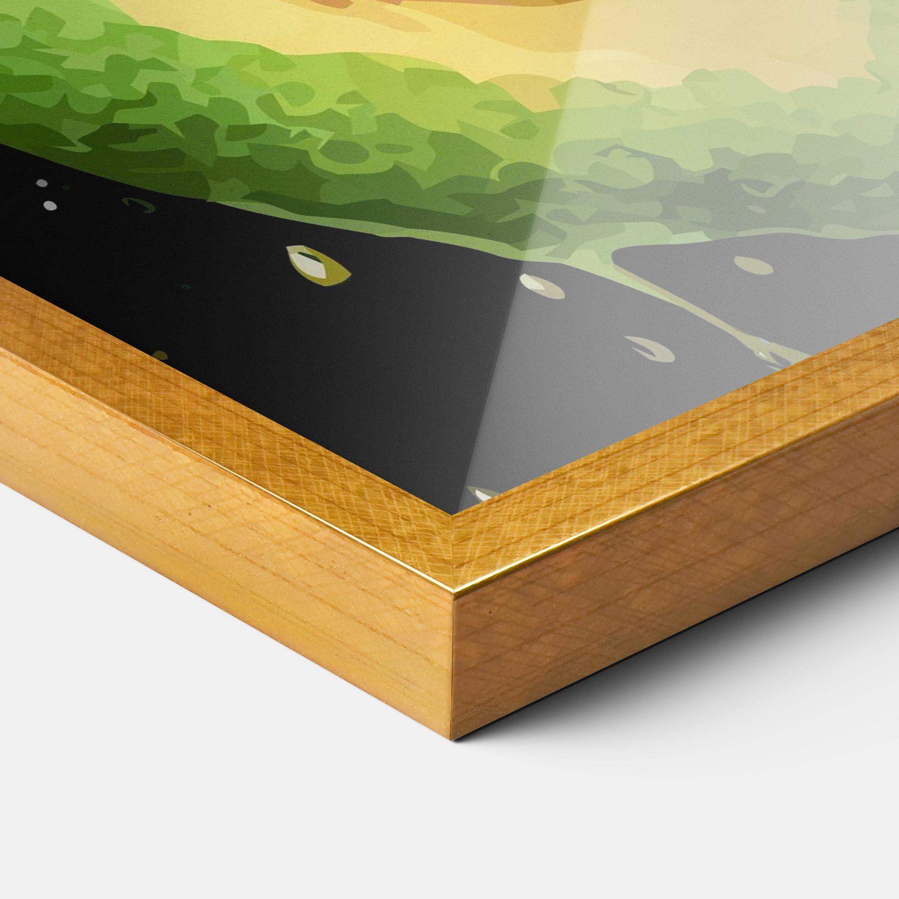 Poster Înrămat Avocado Art mockup 3