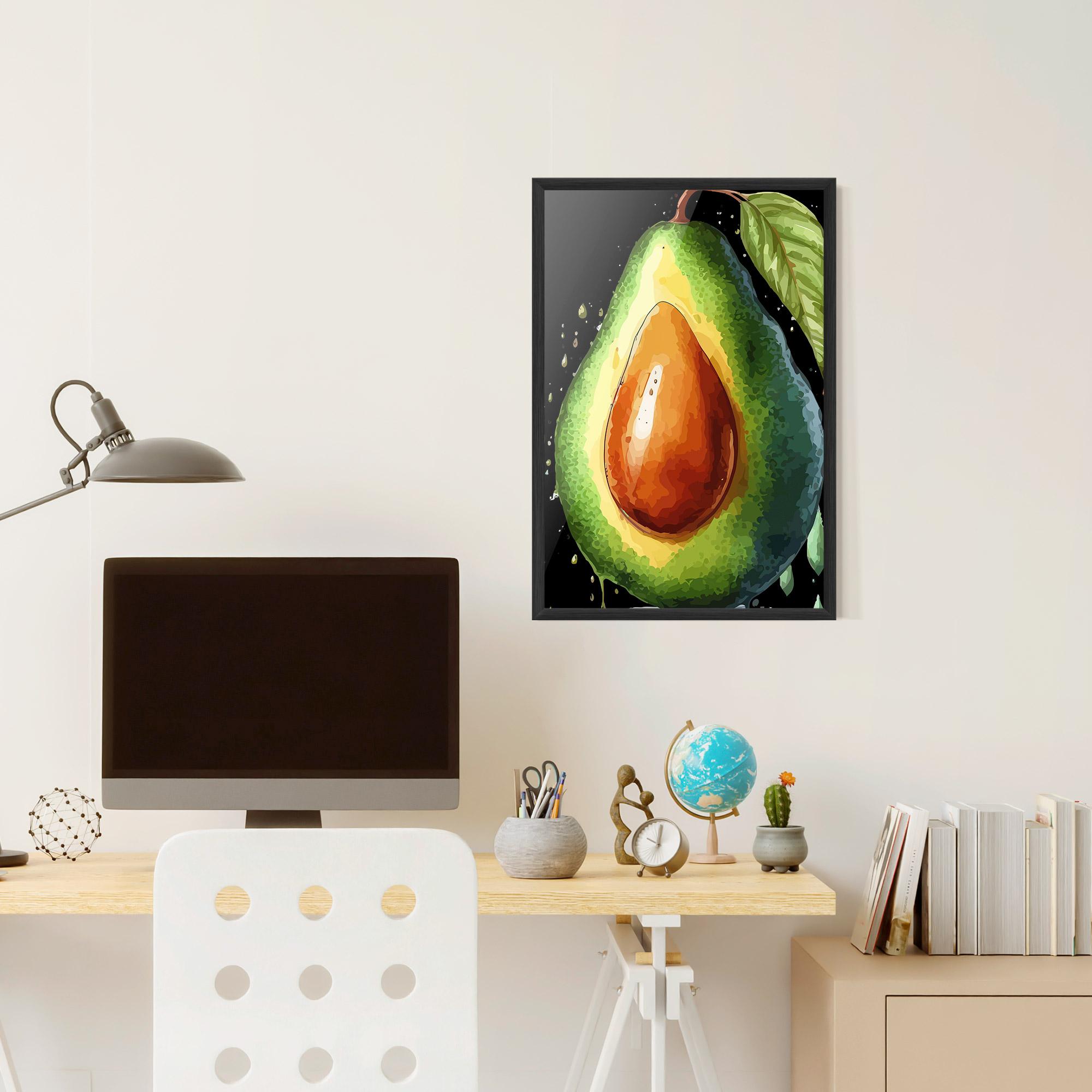 Poster Înrămat Avocado Art mockup 6