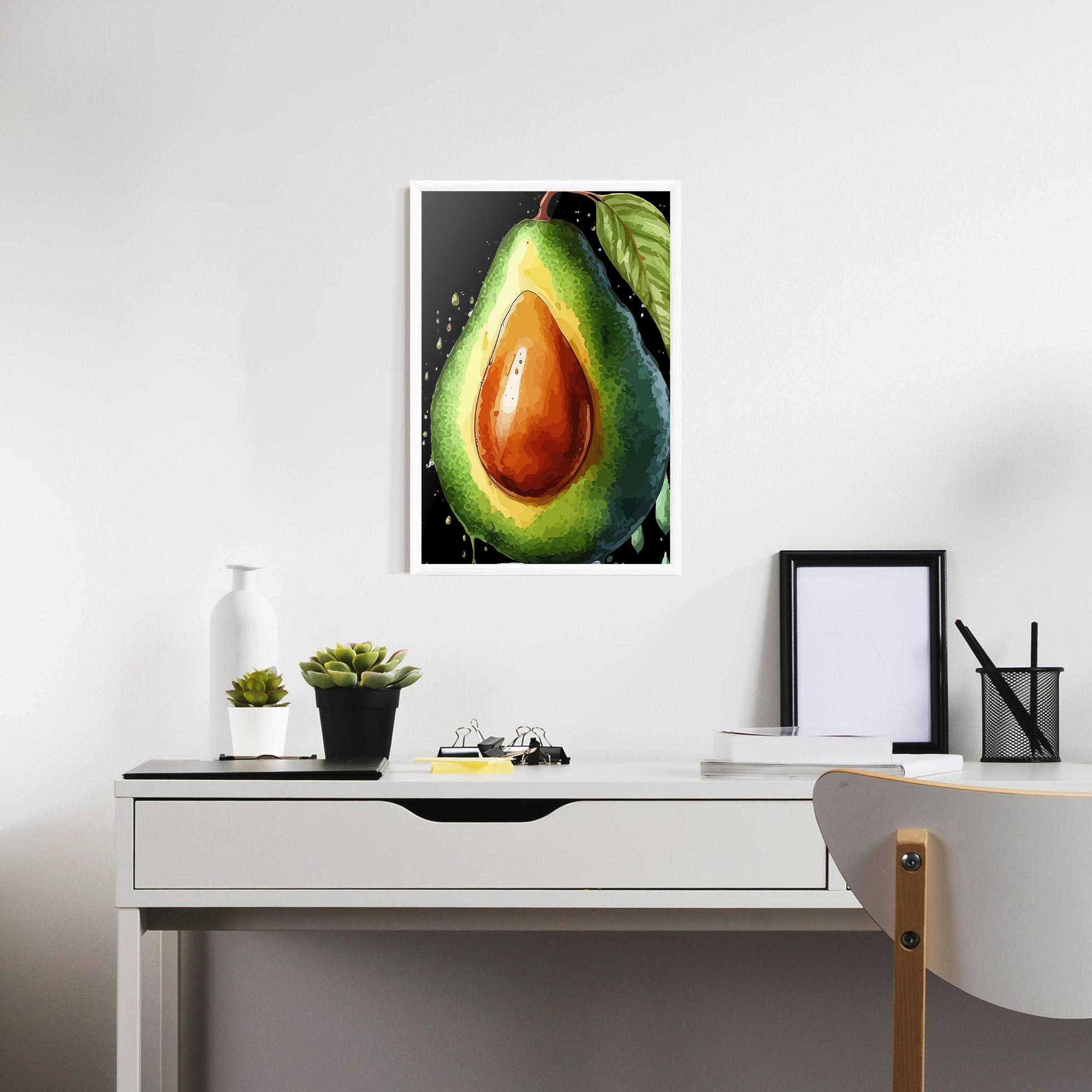 Poster Înrămat Avocado Art mockup 7