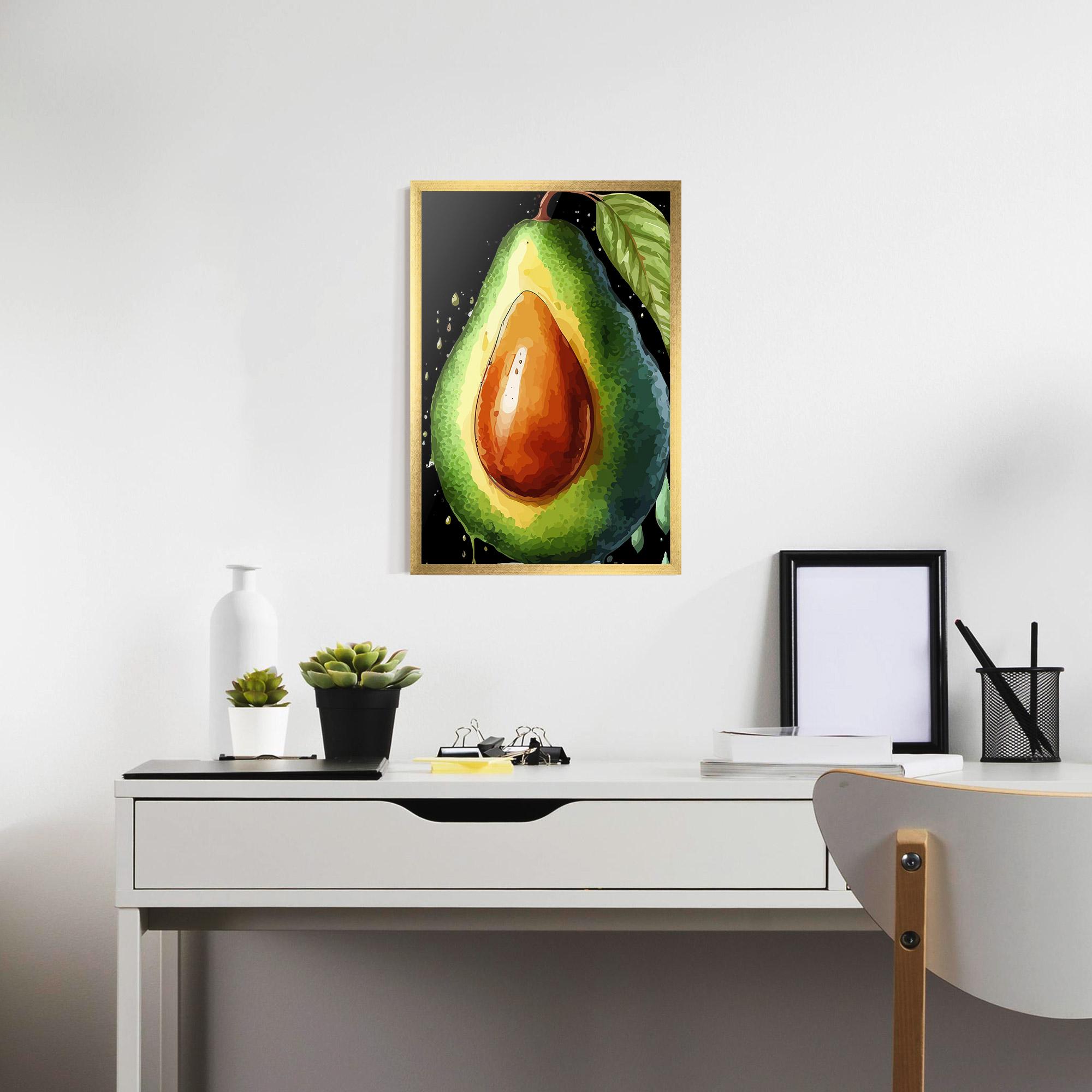 Poster Înrămat Avocado Art mockup 7