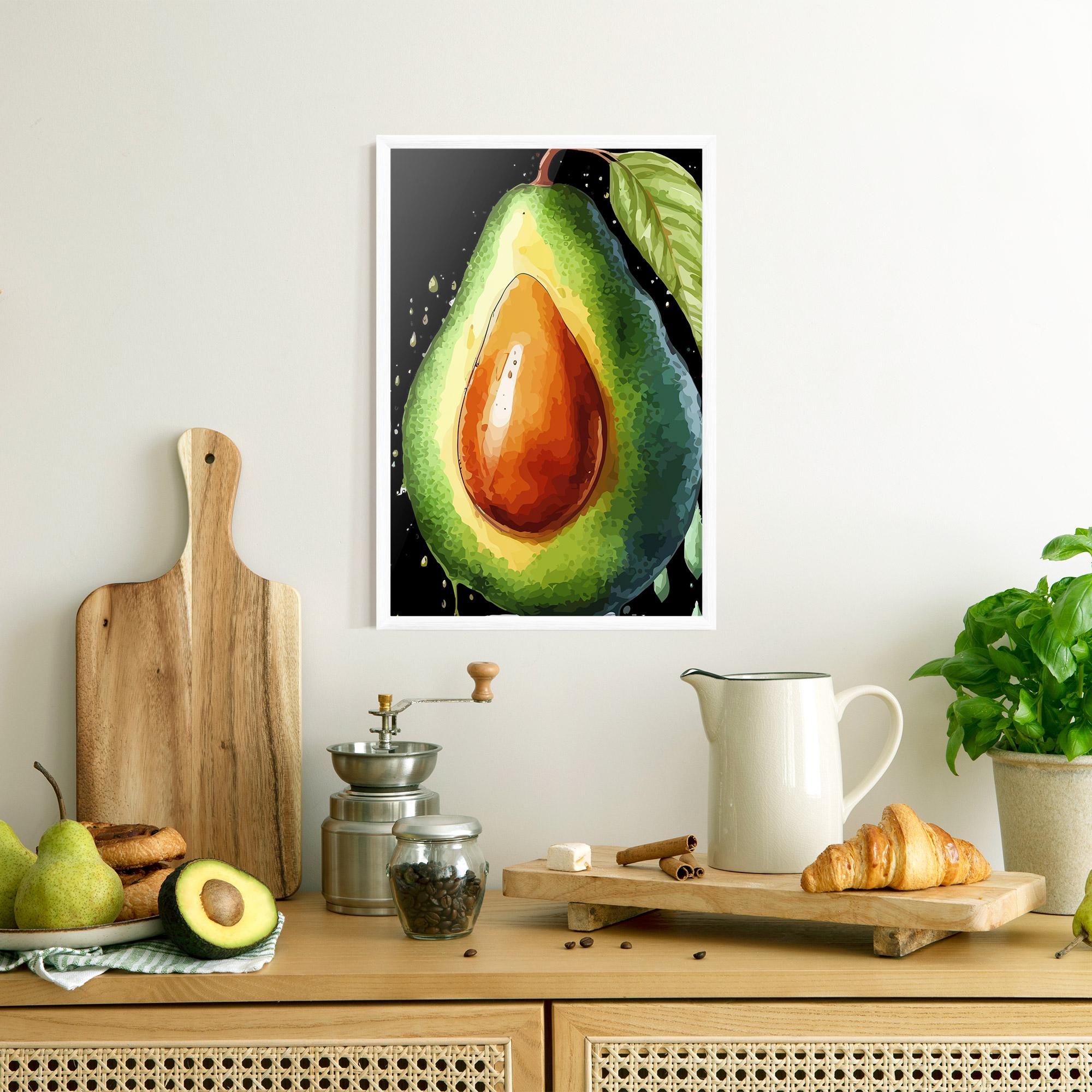 Poster Înrămat Avocado Art mockup 8