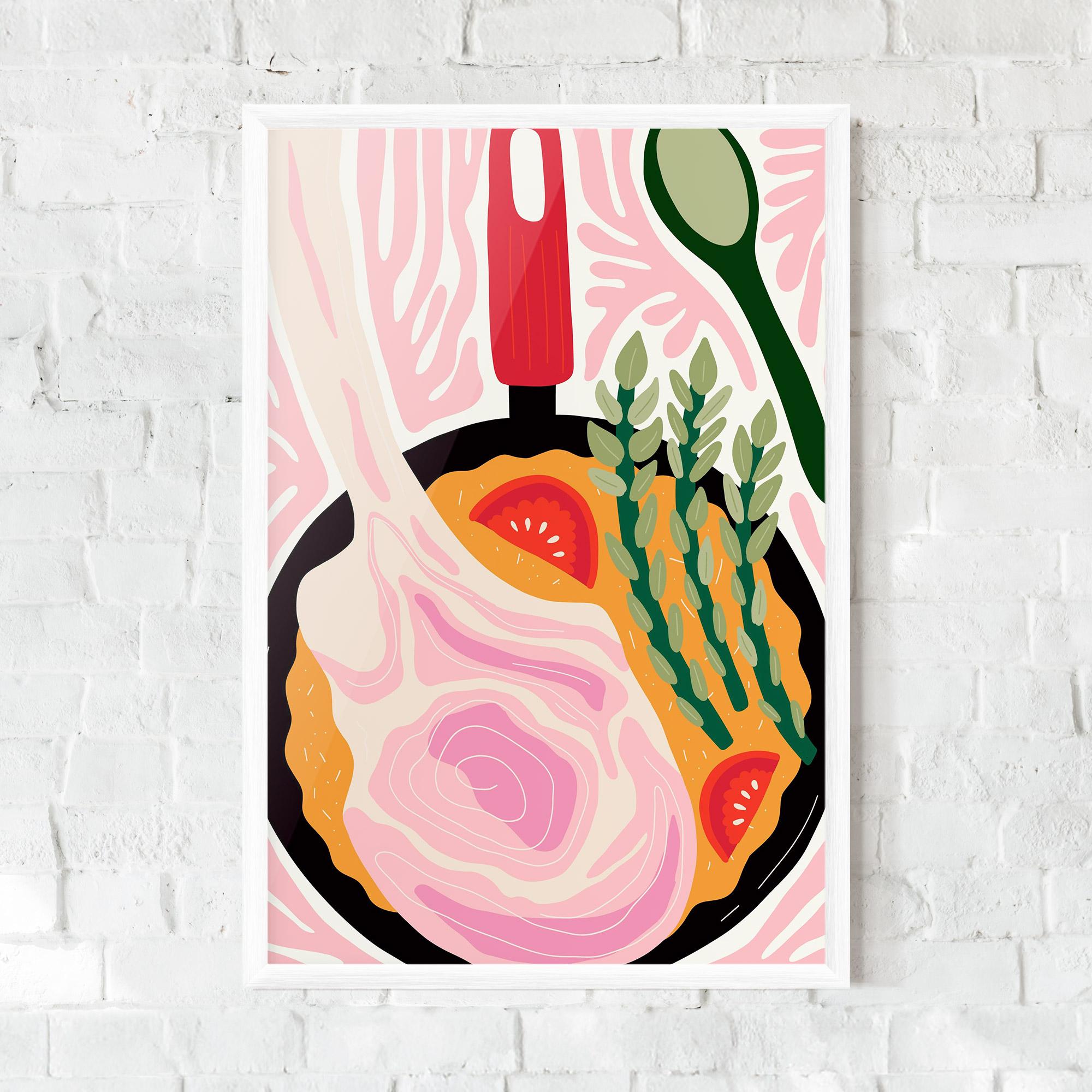 Poster Înrămat Cooking mockup 0