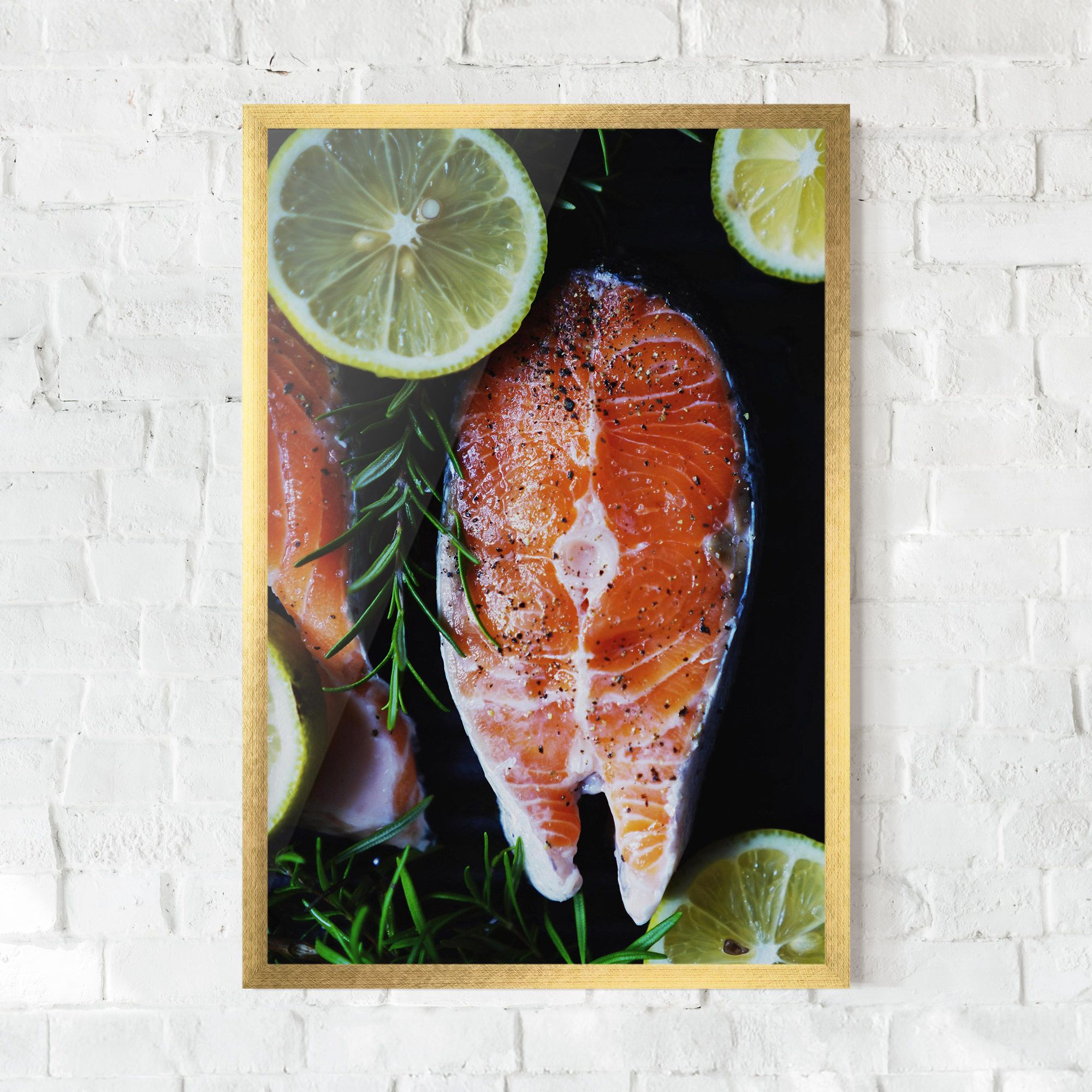 Fish With Lemons mockup 0
