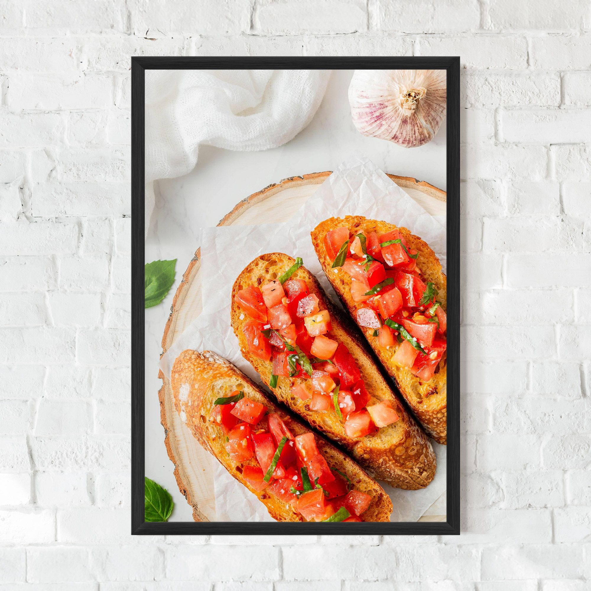 Tomatoes On Bread mockup 0
