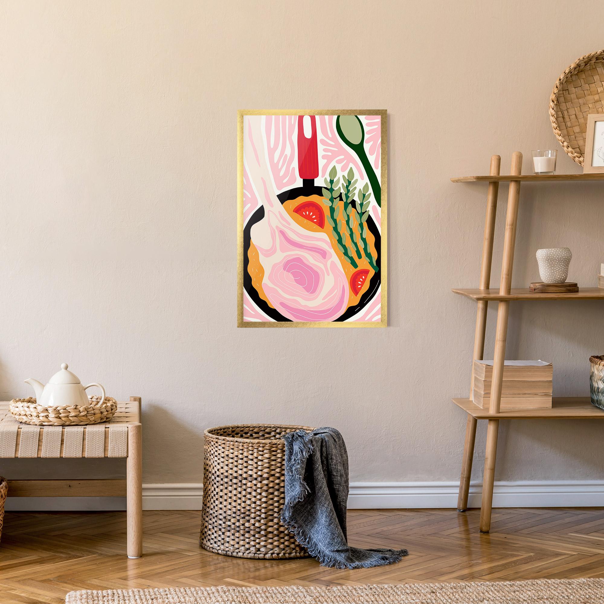 Poster Înrămat Cooking mockup 9