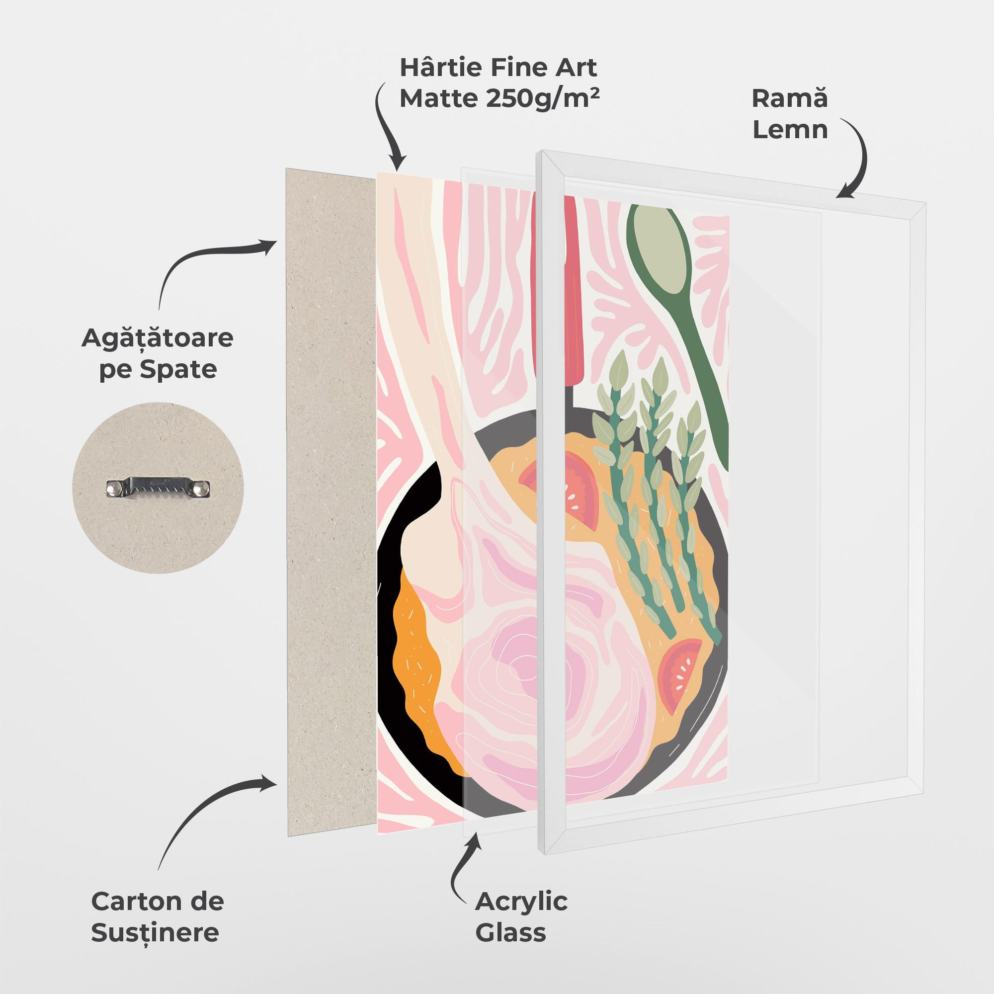 Poster Înrămat Cooking mockup 1