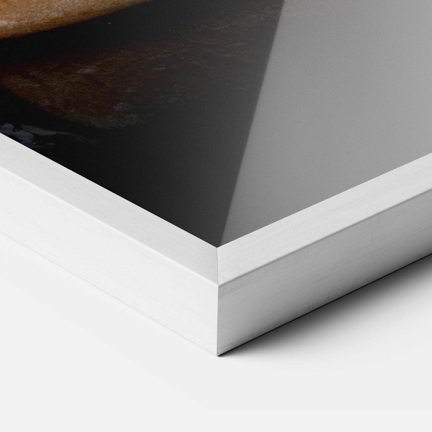 Poster Înrămat Yumm Hamburger mockup 3