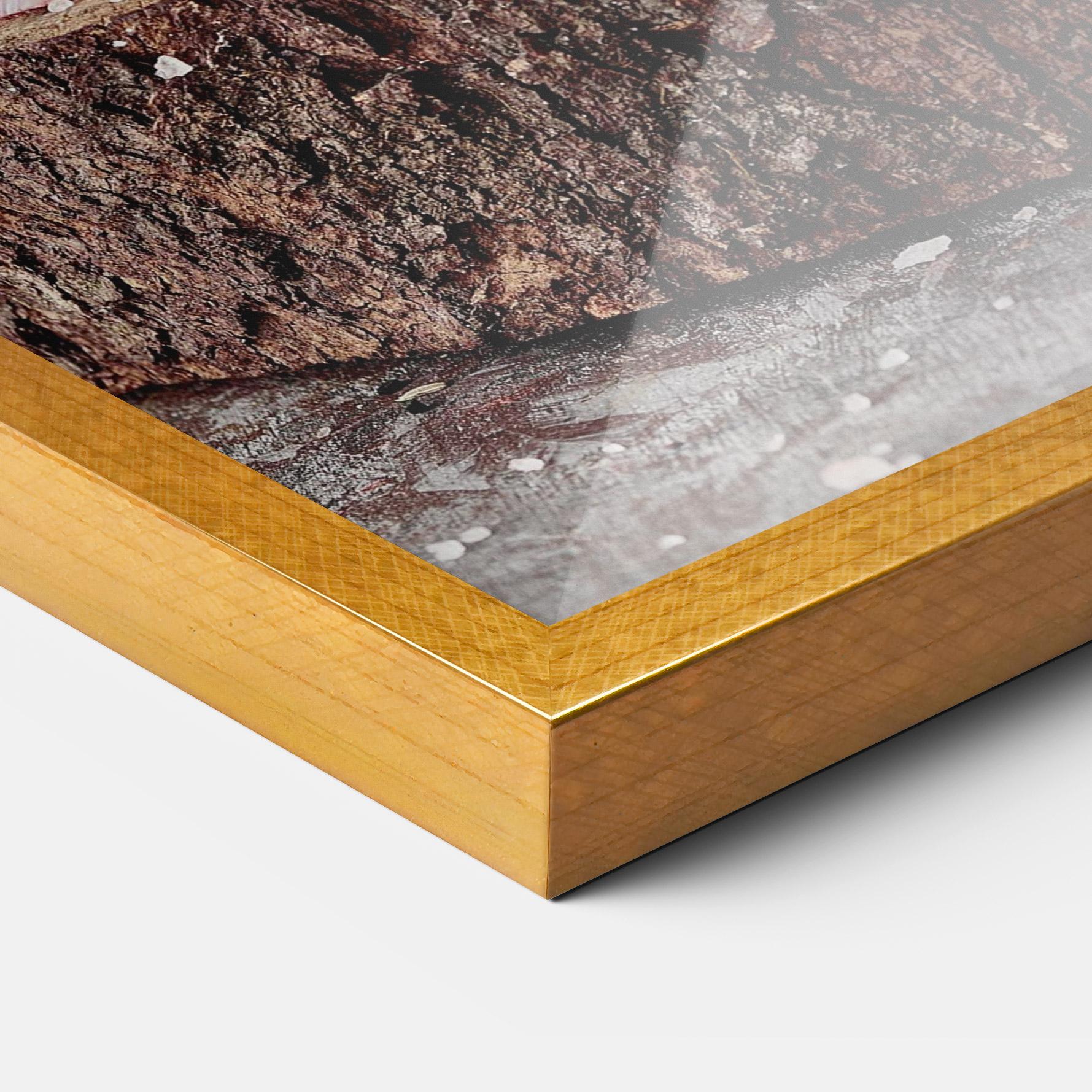 Poster Înrămat Preparing The Meat mockup 3