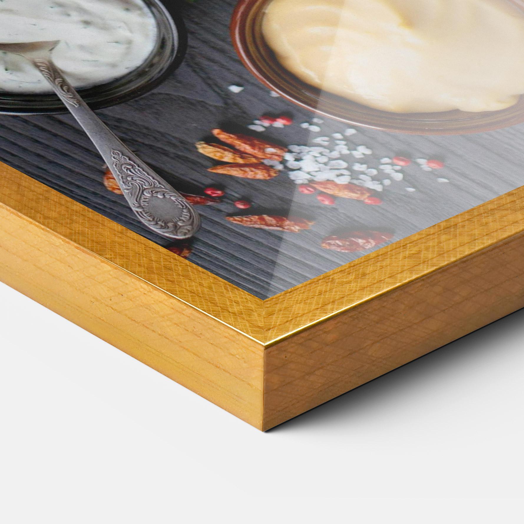 Poster Înrămat Skewers mockup 3