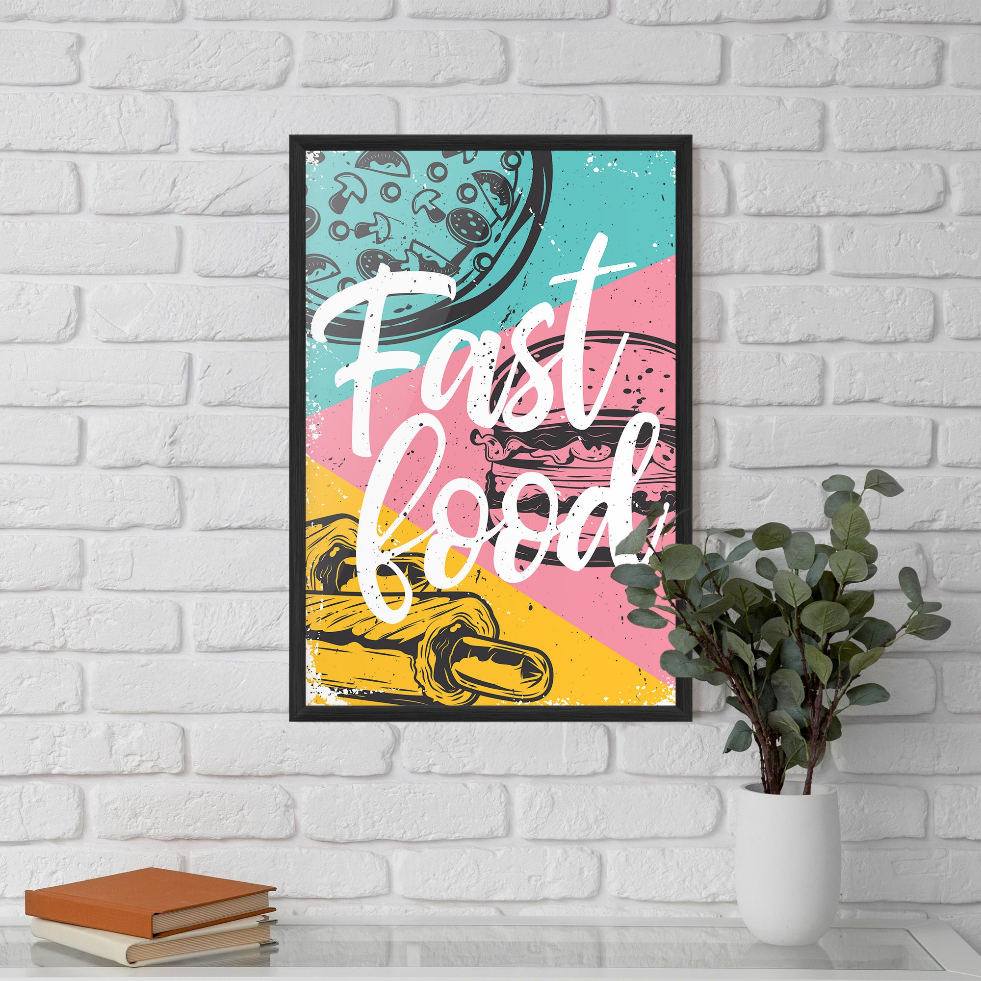 Fast Food Pink mockup 5