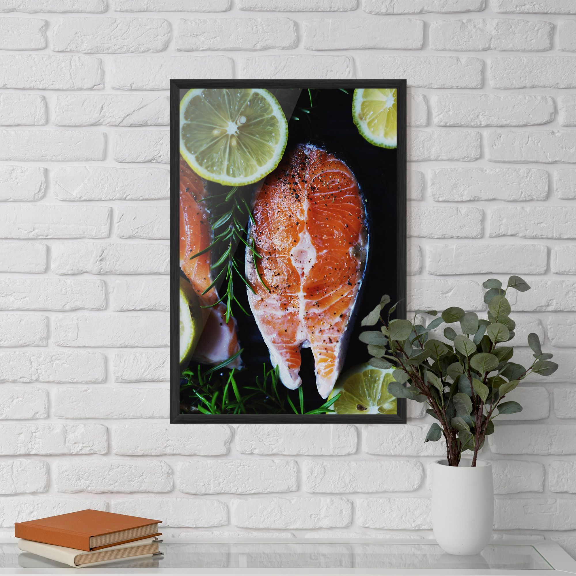 Fish With Lemons mockup 5