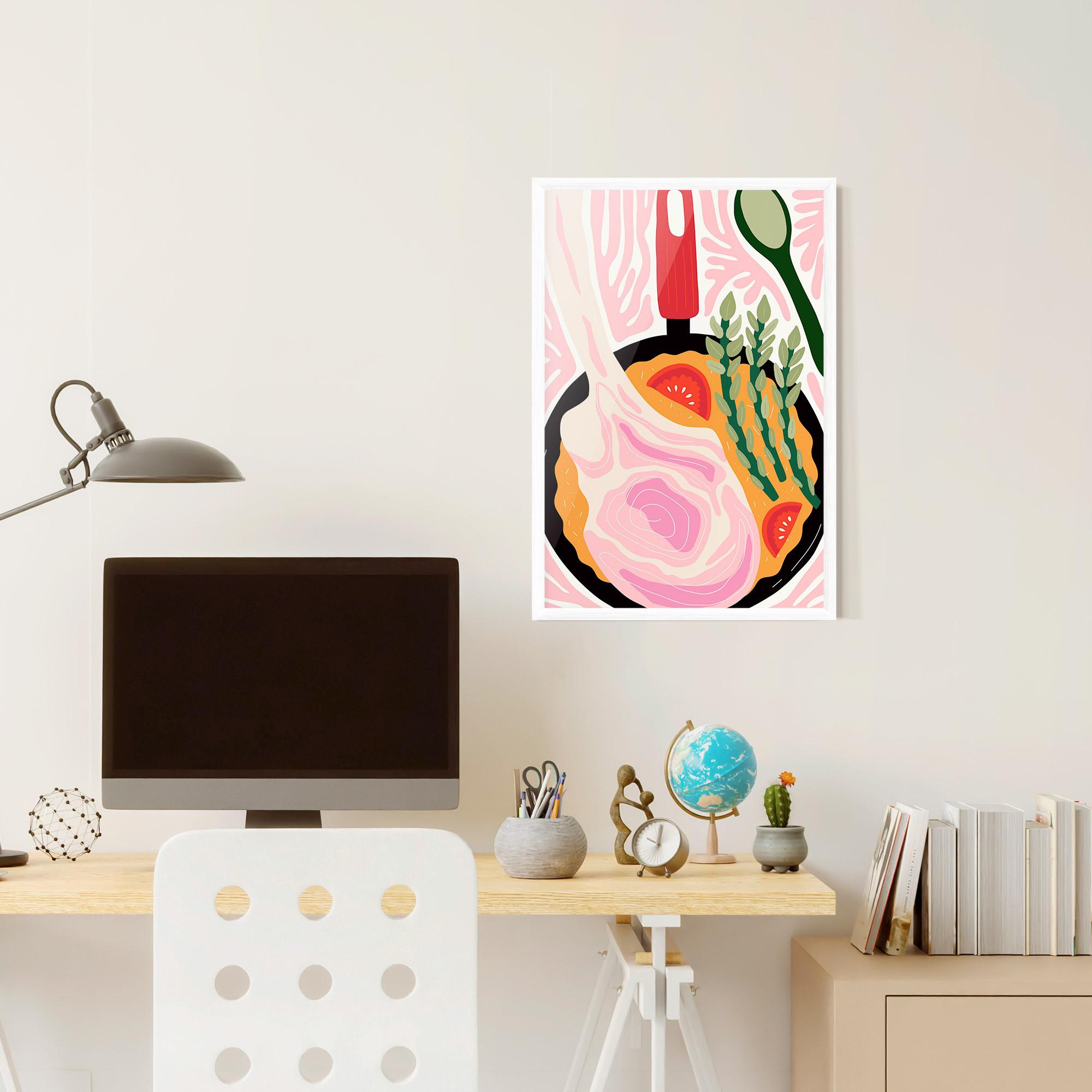 Poster Înrămat Cooking mockup 6