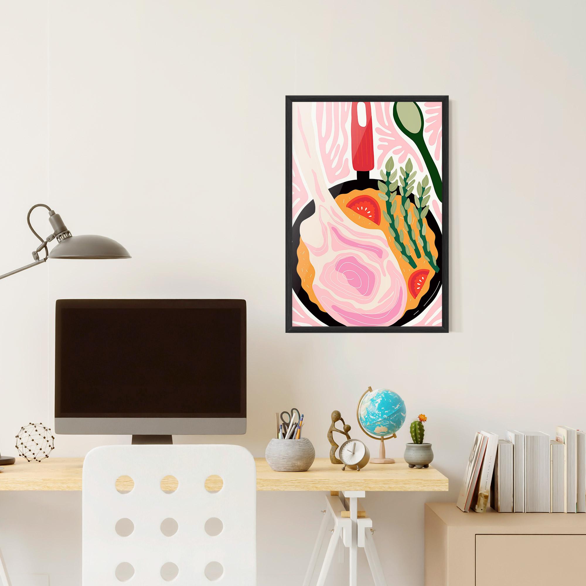 Poster Înrămat Cooking mockup 6