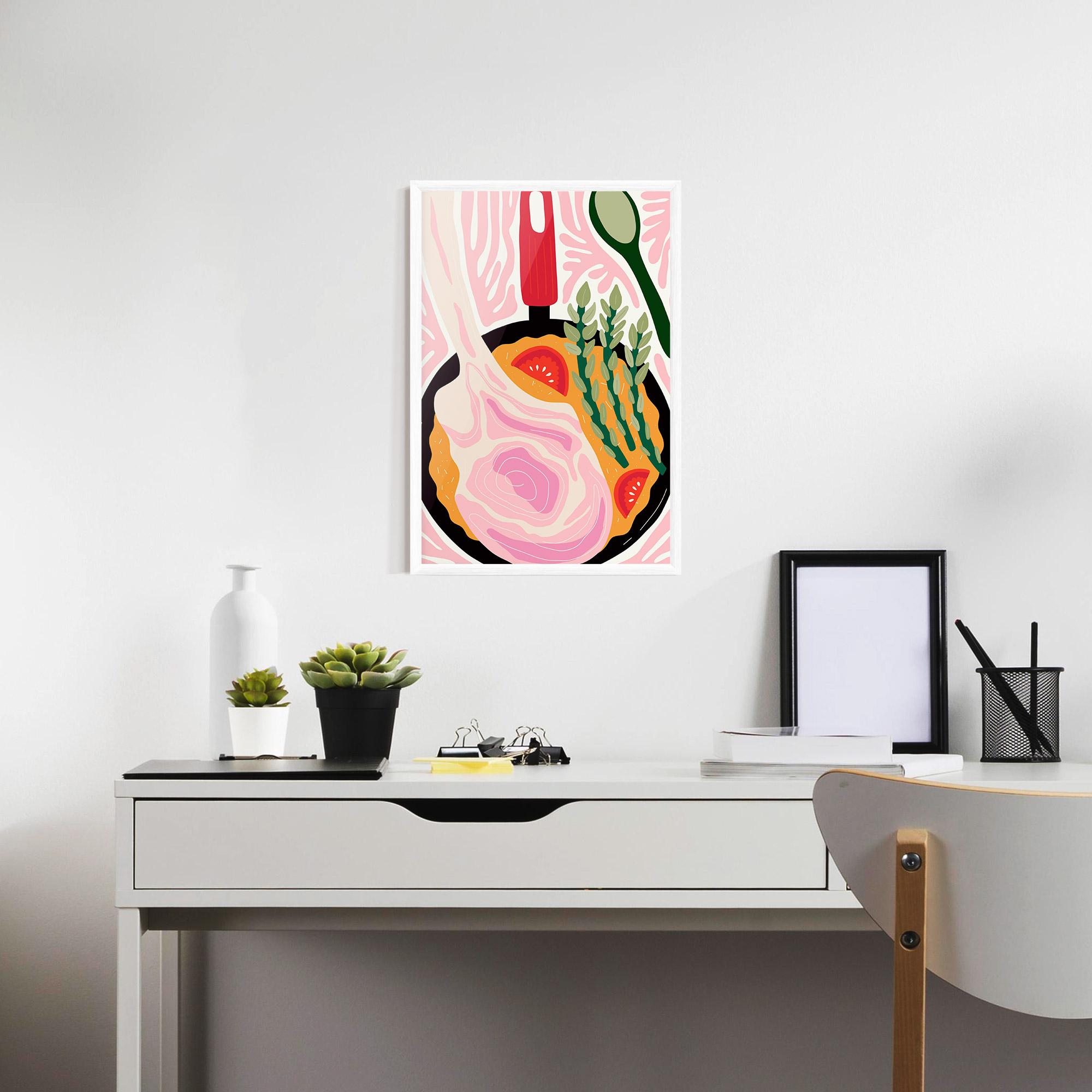 Poster Înrămat Cooking mockup 7