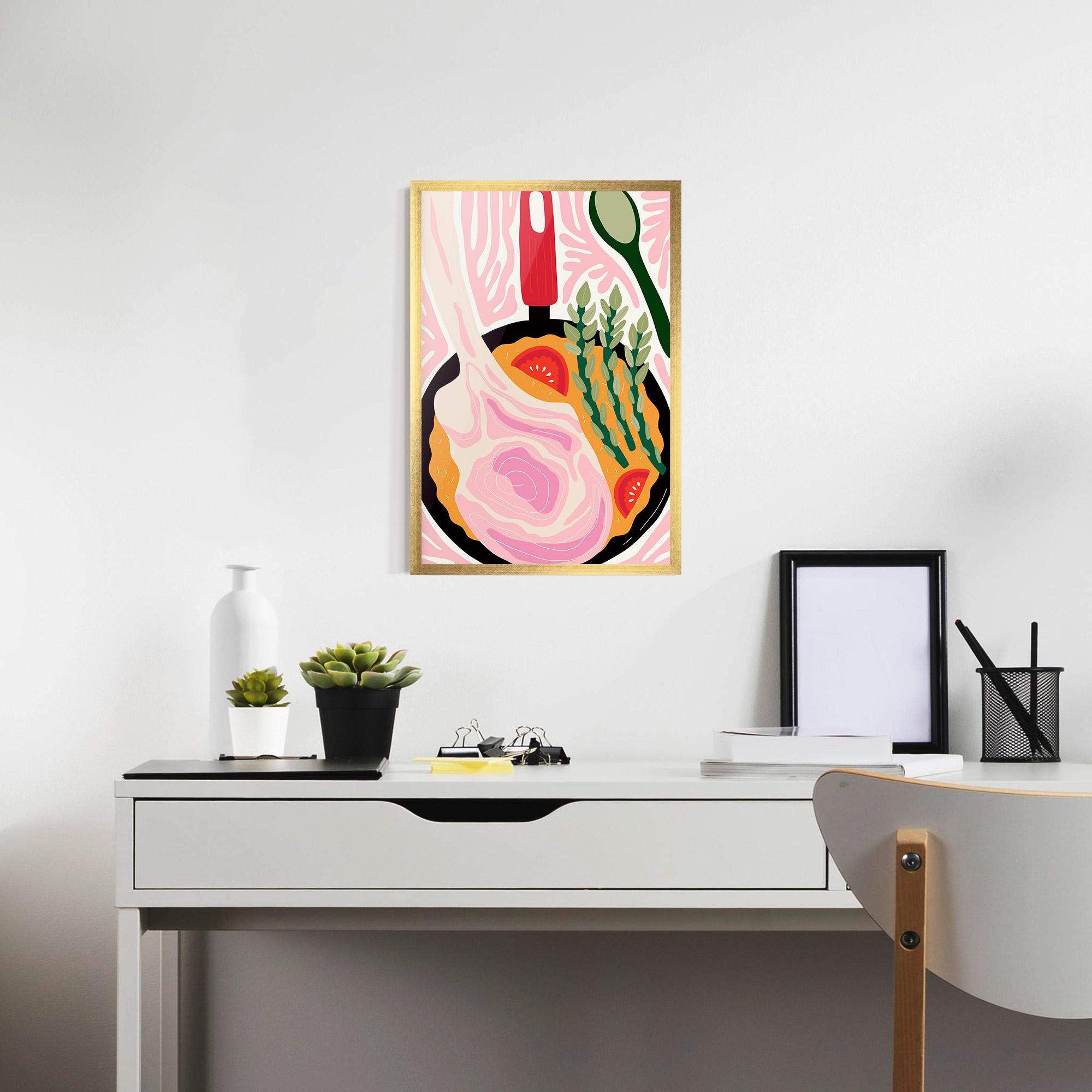 Poster Înrămat Cooking mockup 7