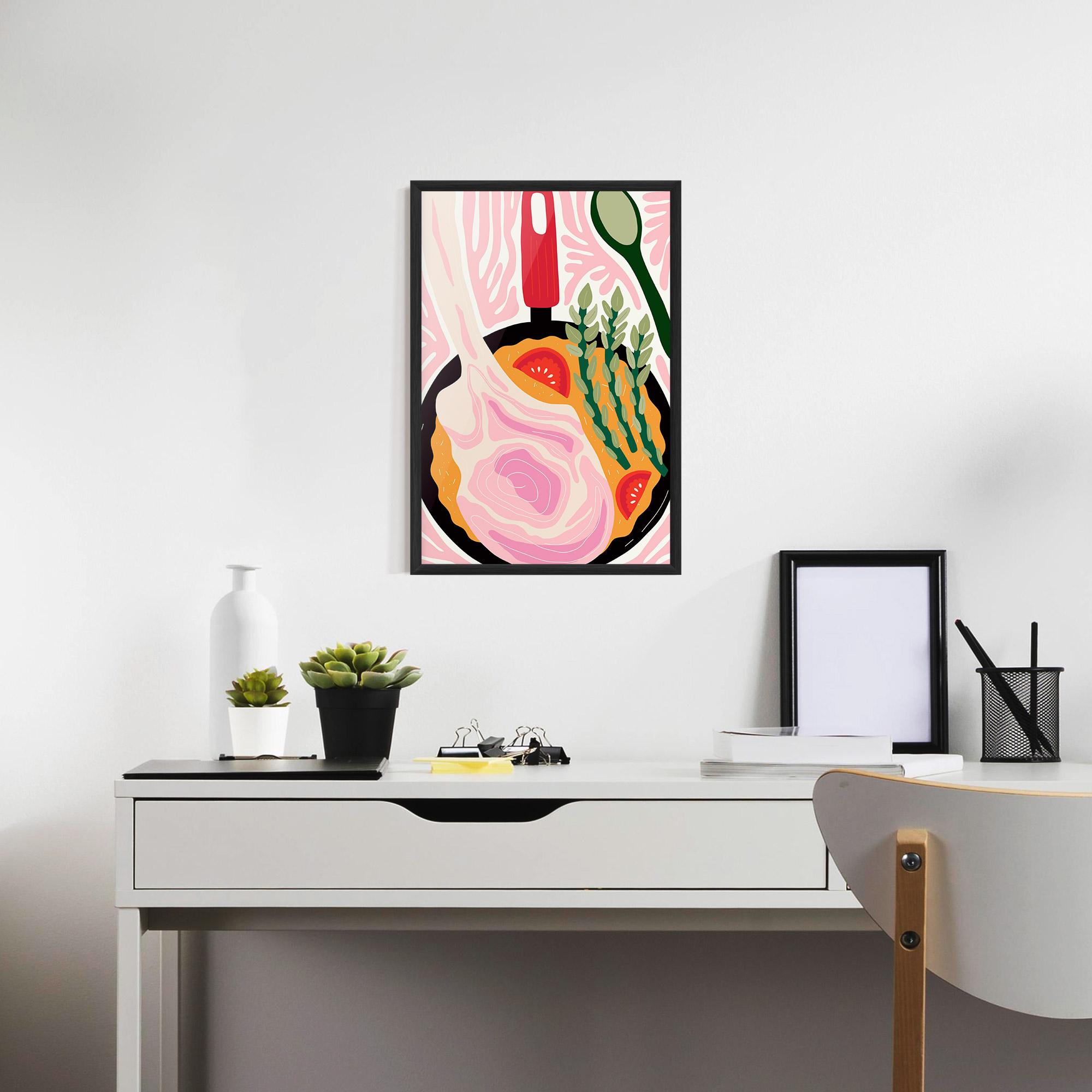 Poster Înrămat Cooking mockup 7