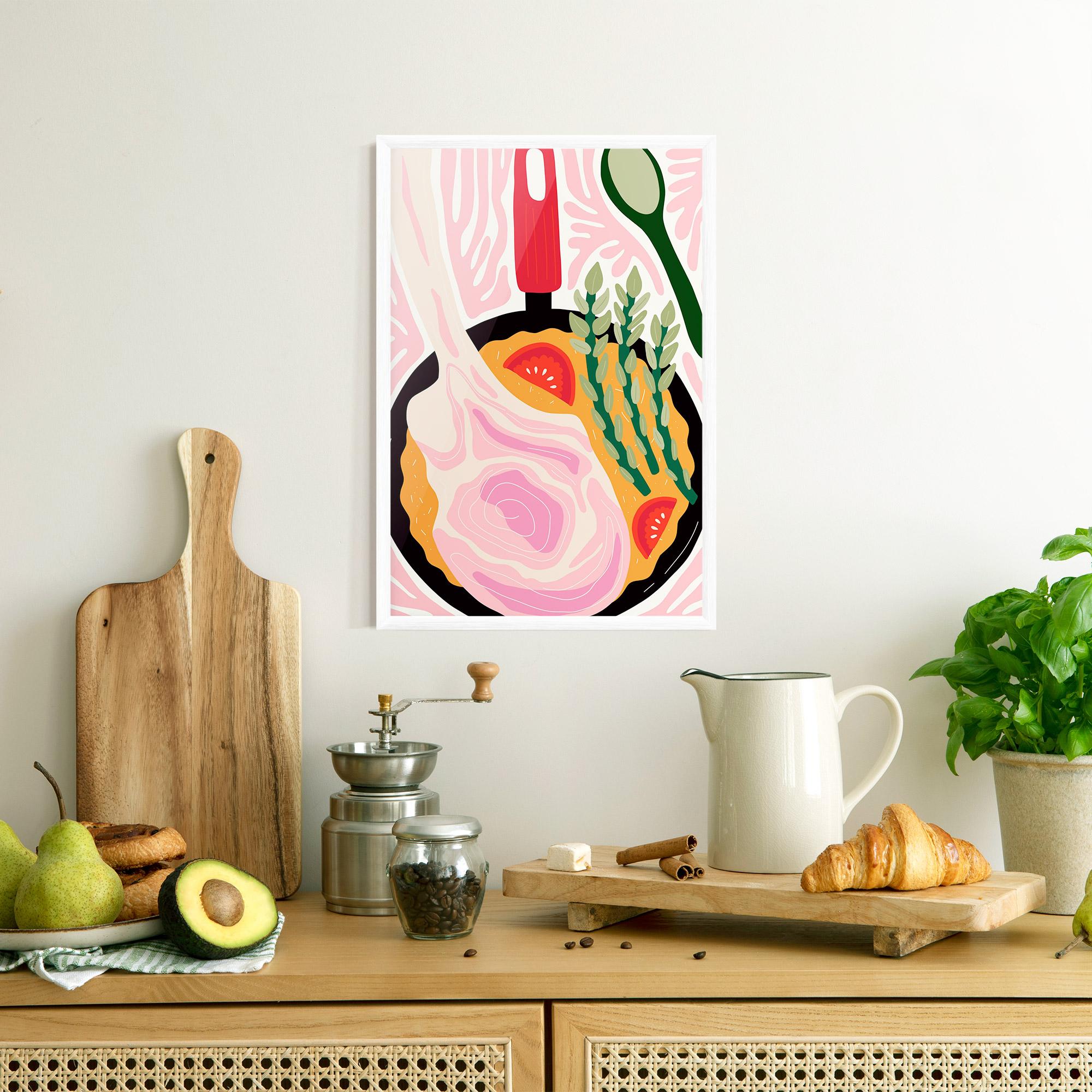 Poster Înrămat Cooking mockup 8