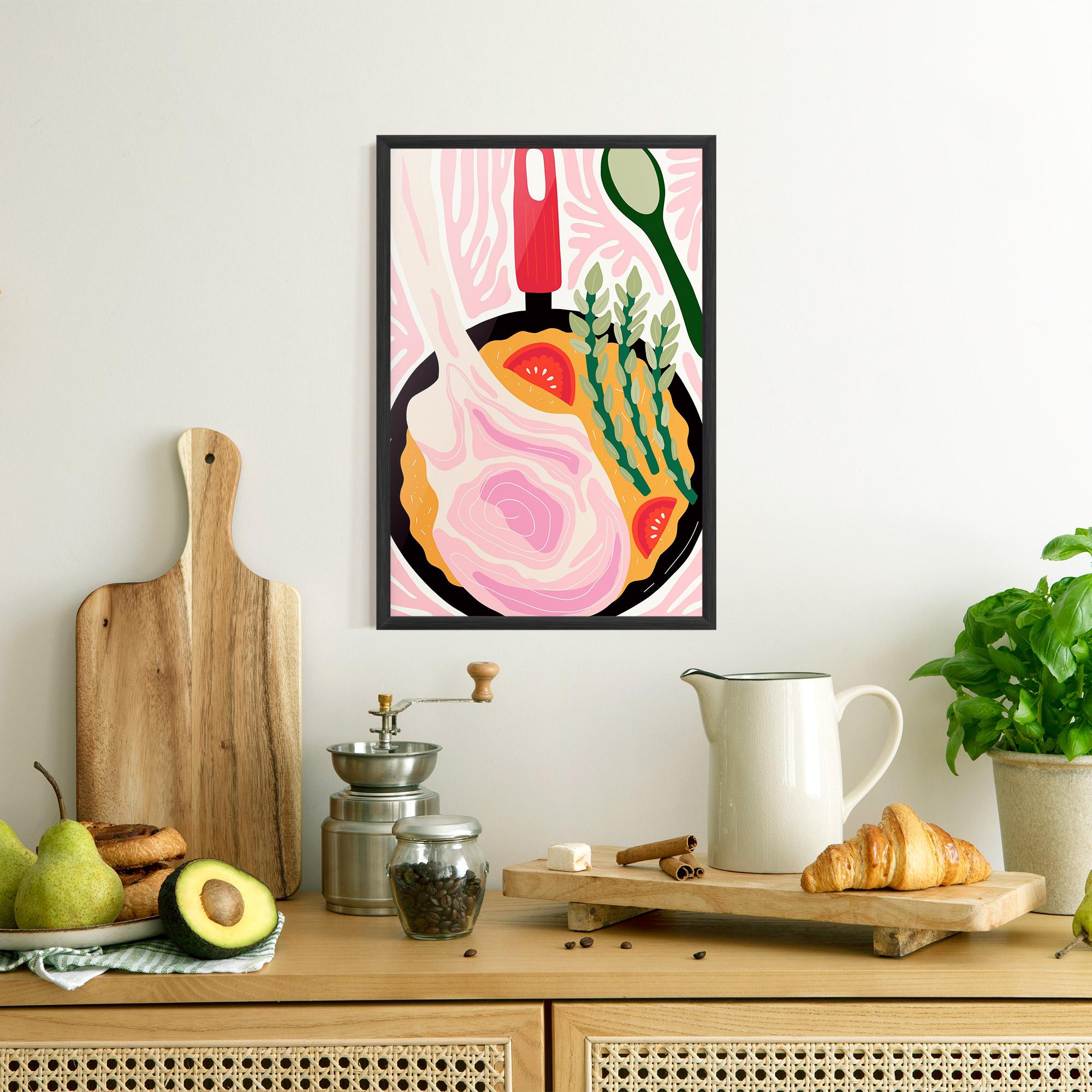 Poster Înrămat Cooking mockup 8