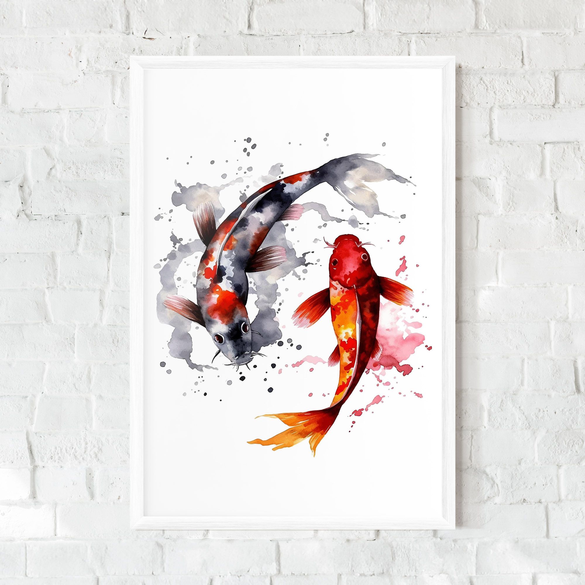 Beautiful Koi mockup 0