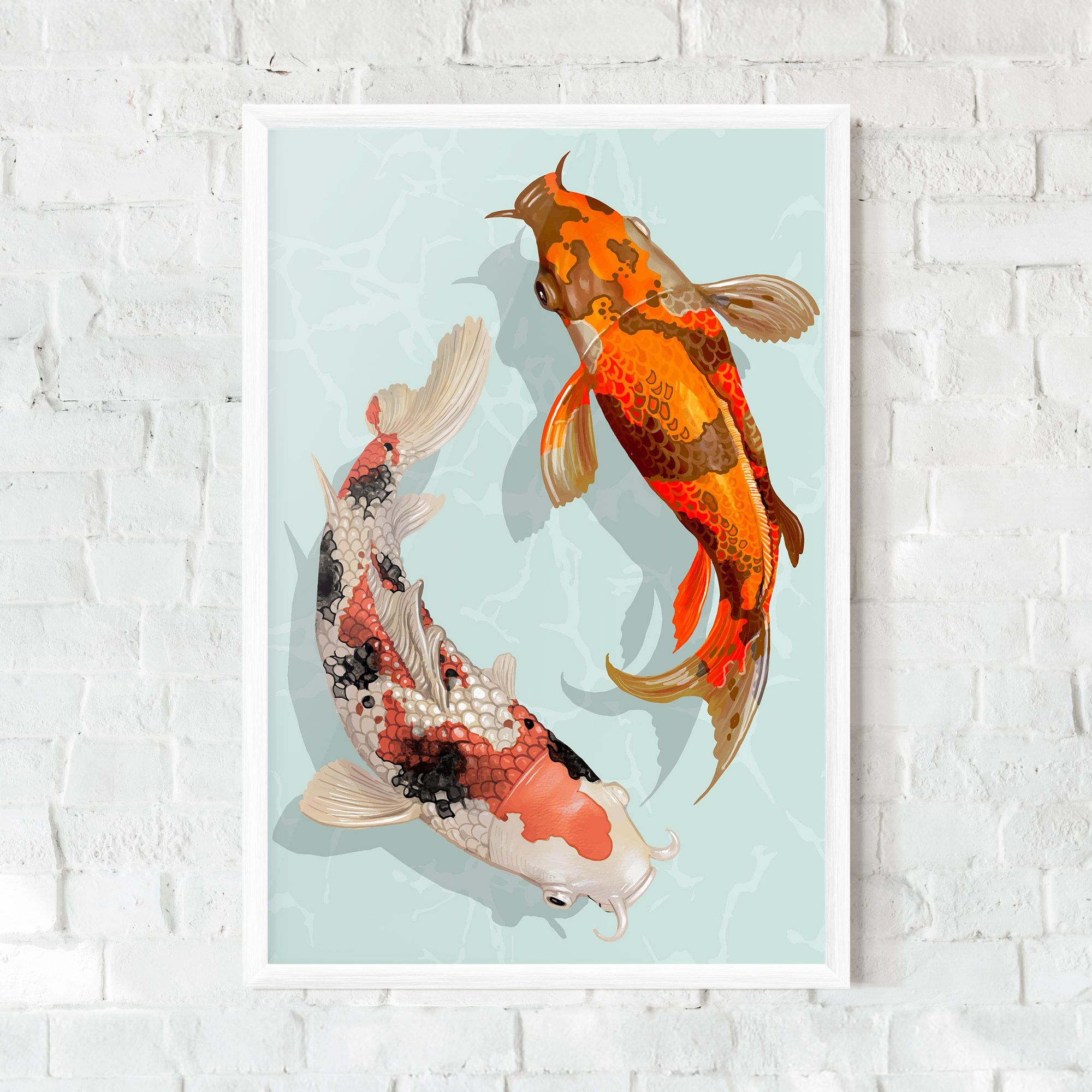 Koi Fish mockup 0