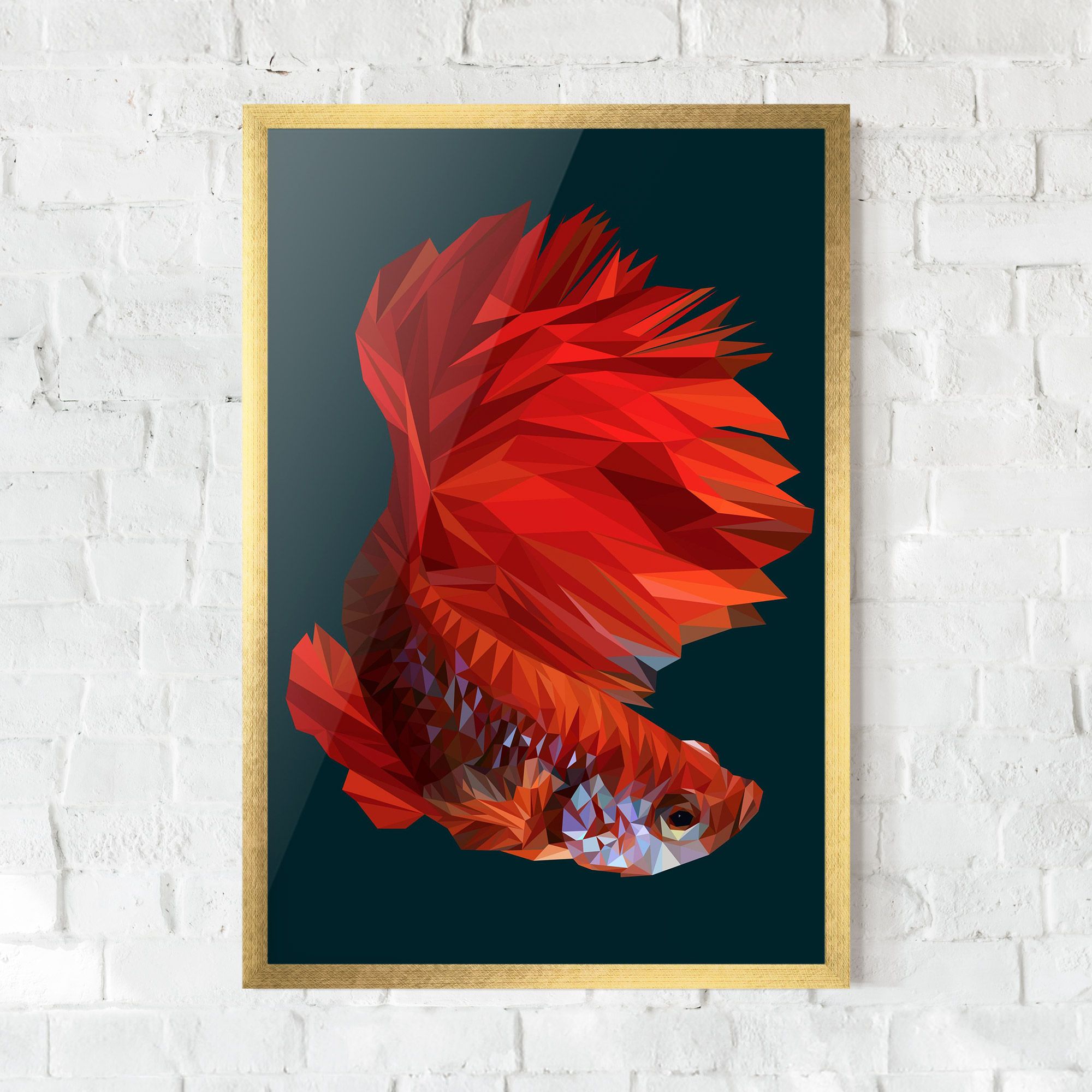 Orange Fish mockup 0