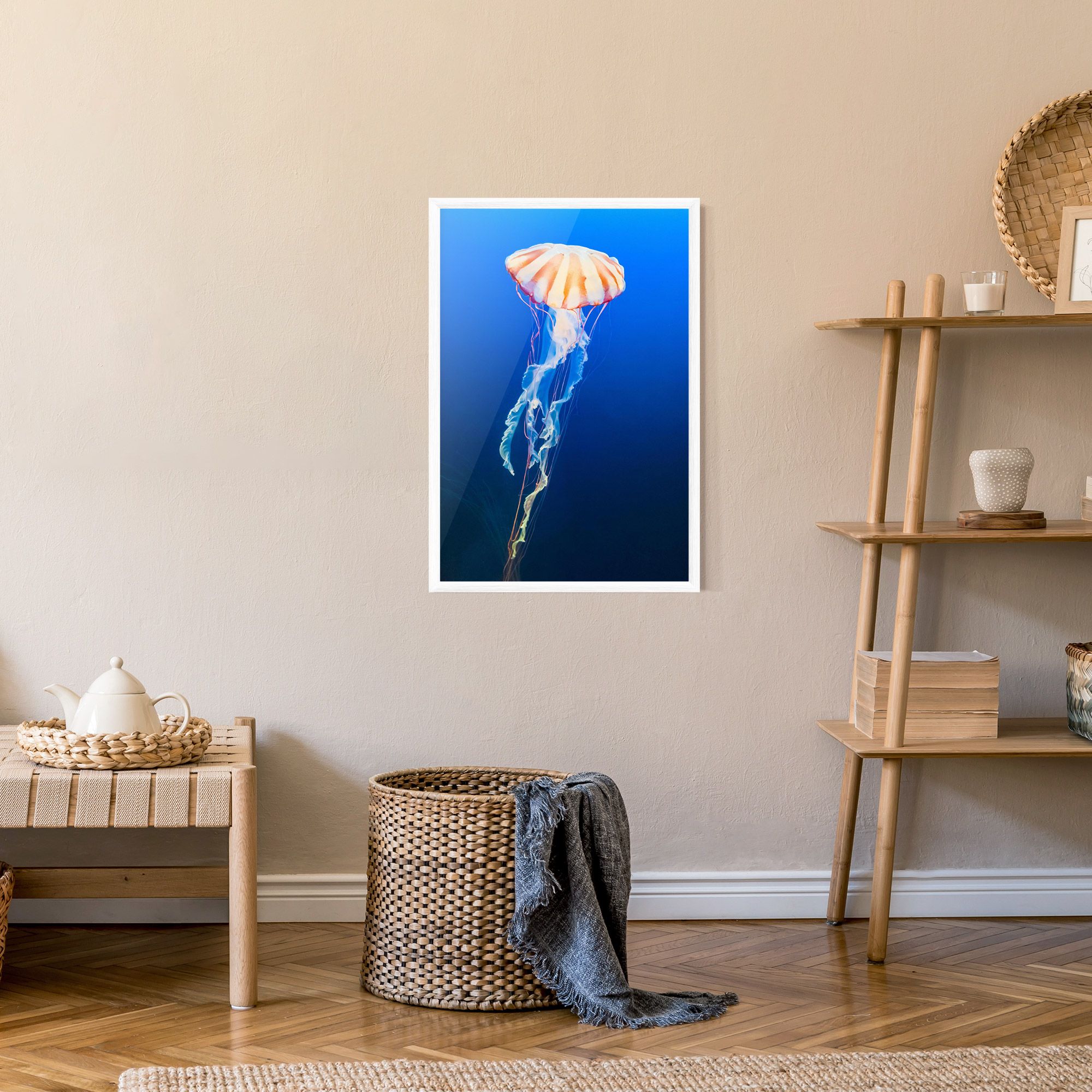 Cream Jellyfish mockup 9
