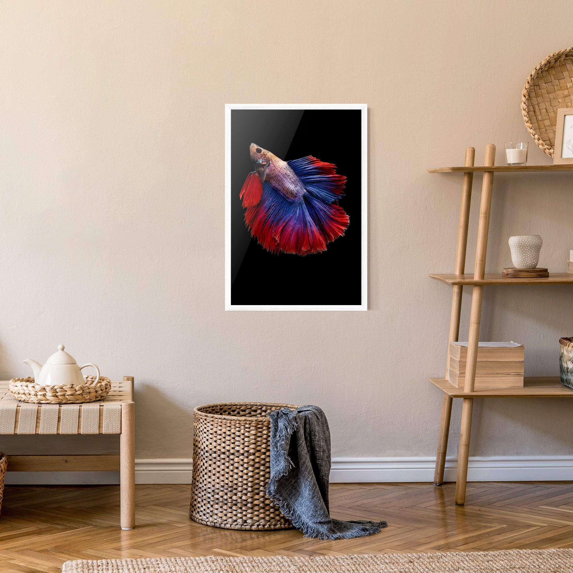Red Blue Betta mockup 9