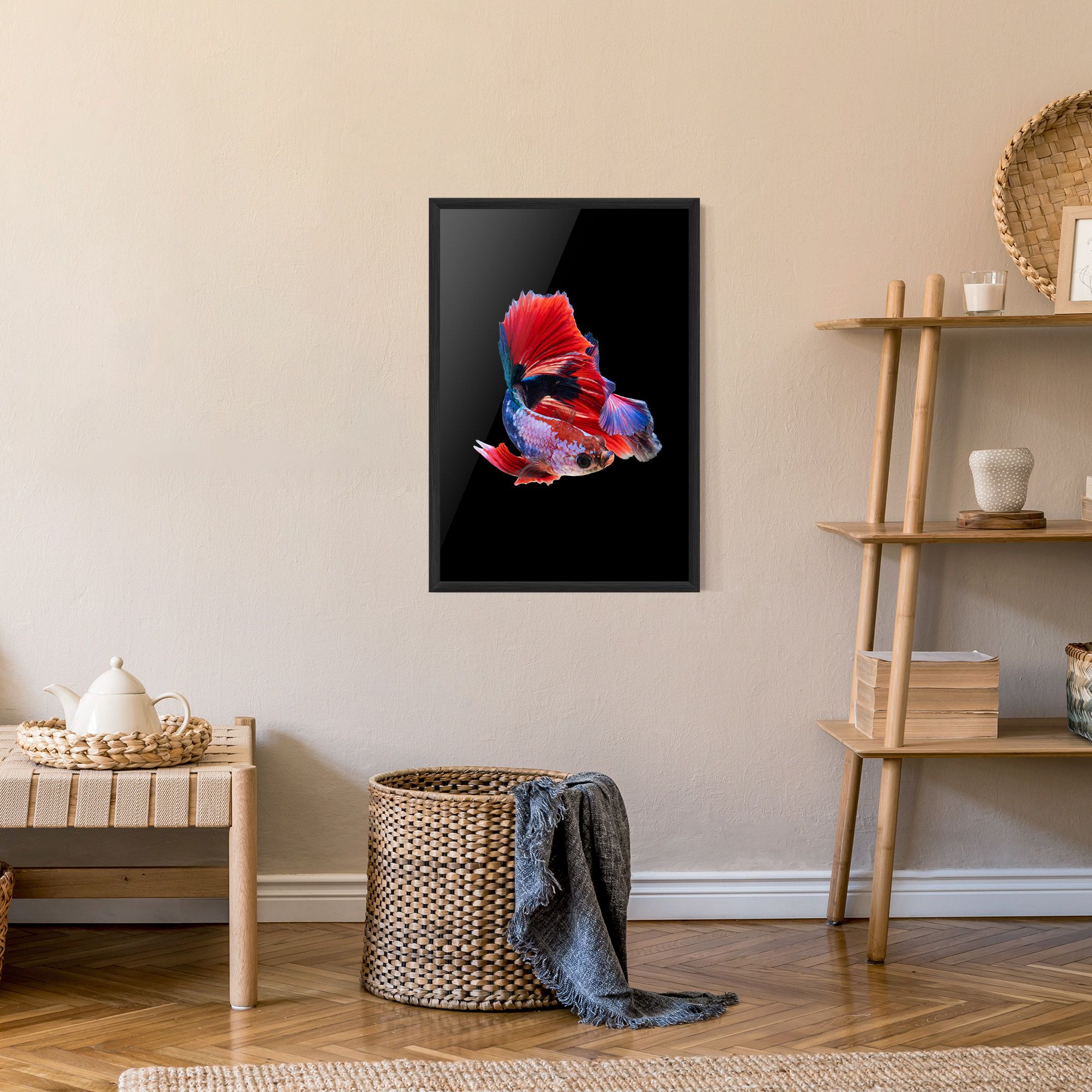Red Black Betta mockup 9