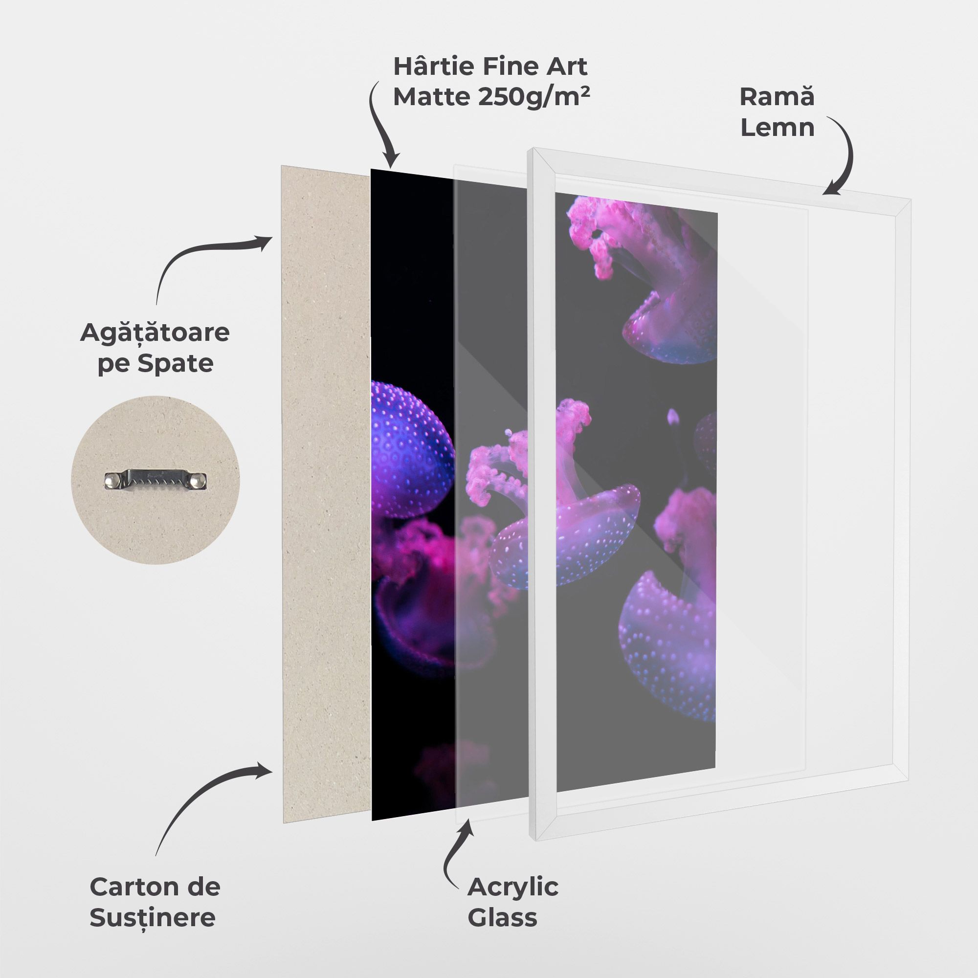 Little Purple Jellyfish mockup 1