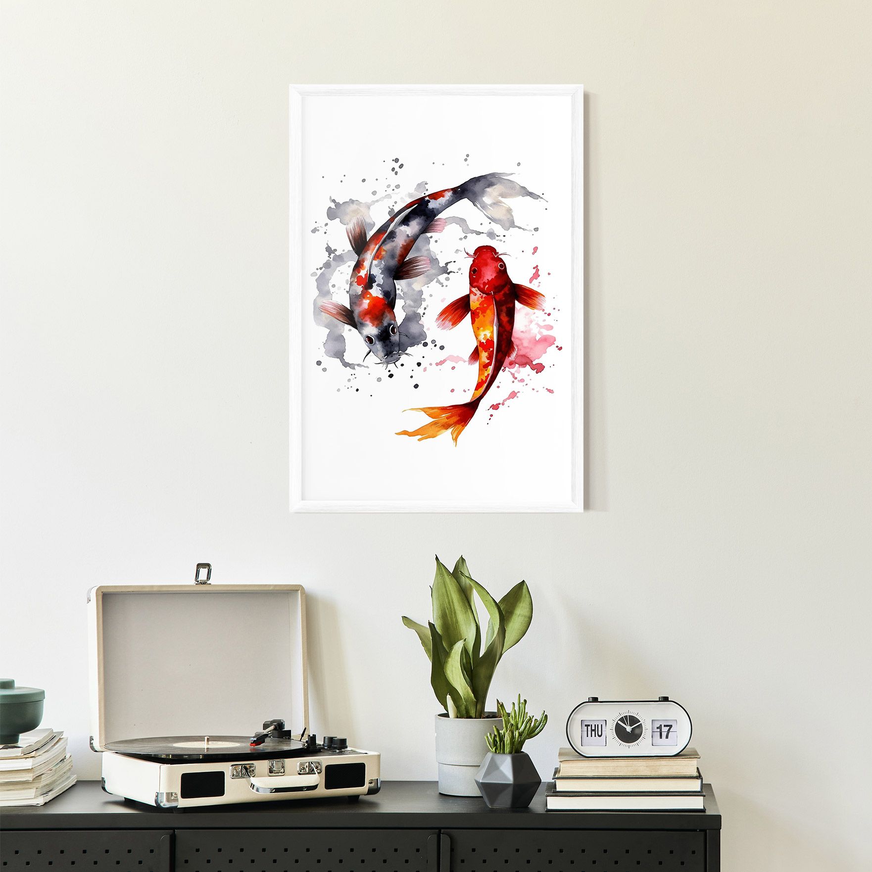 Beautiful Koi mockup 2
