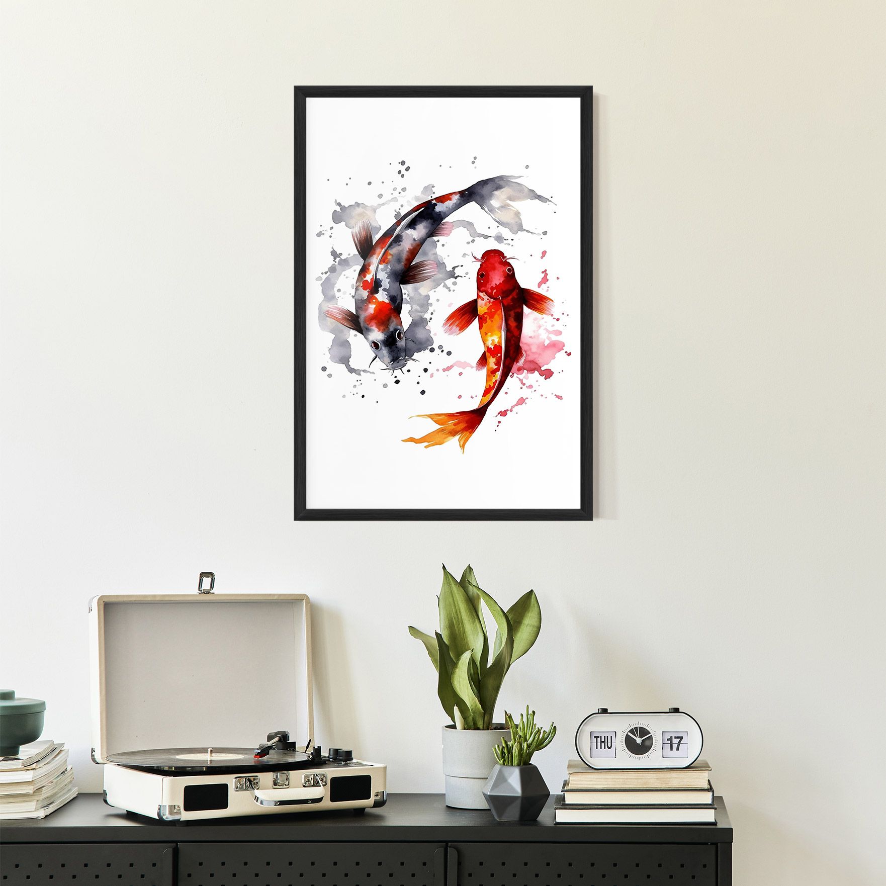 Beautiful Koi mockup 2