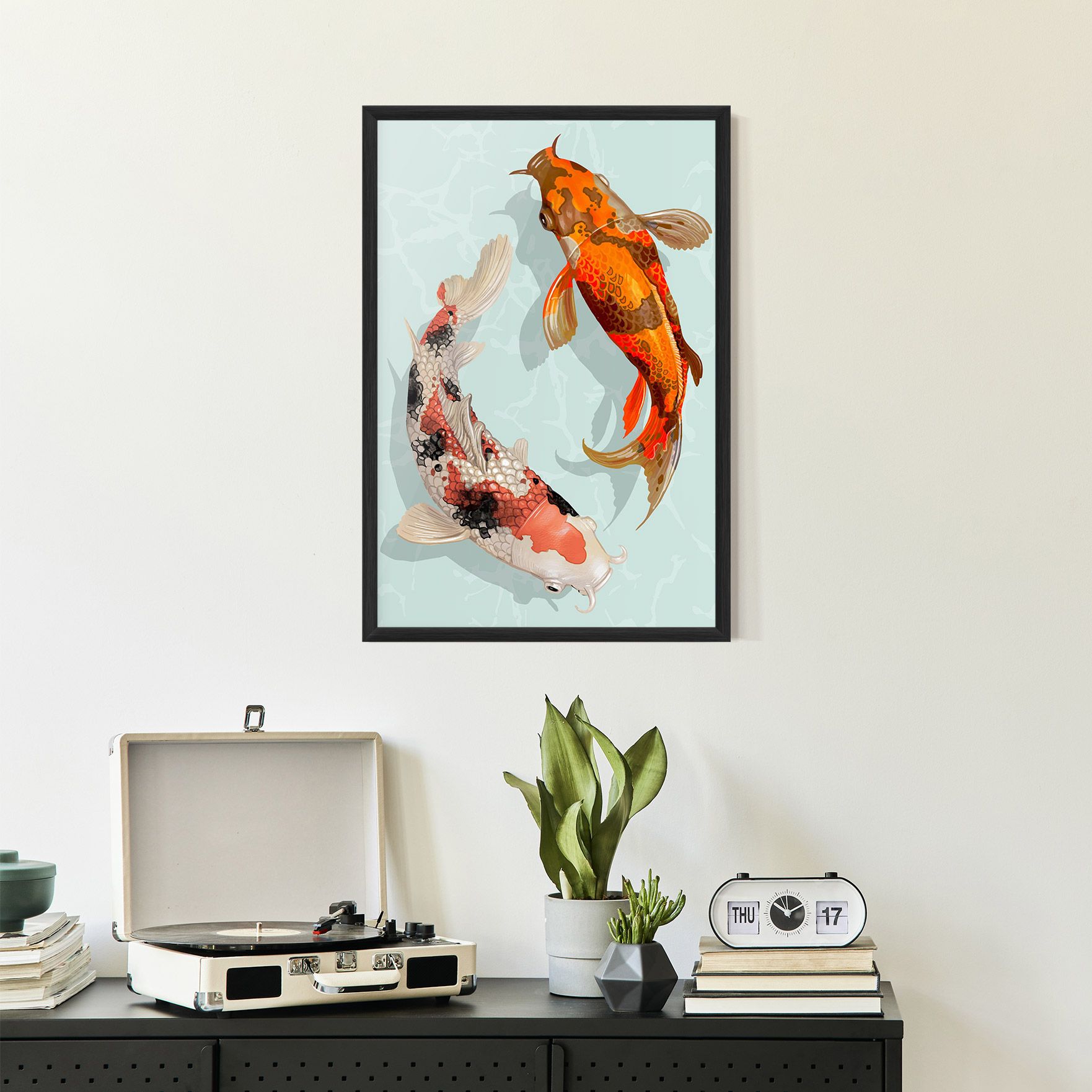 Koi Fish mockup 2