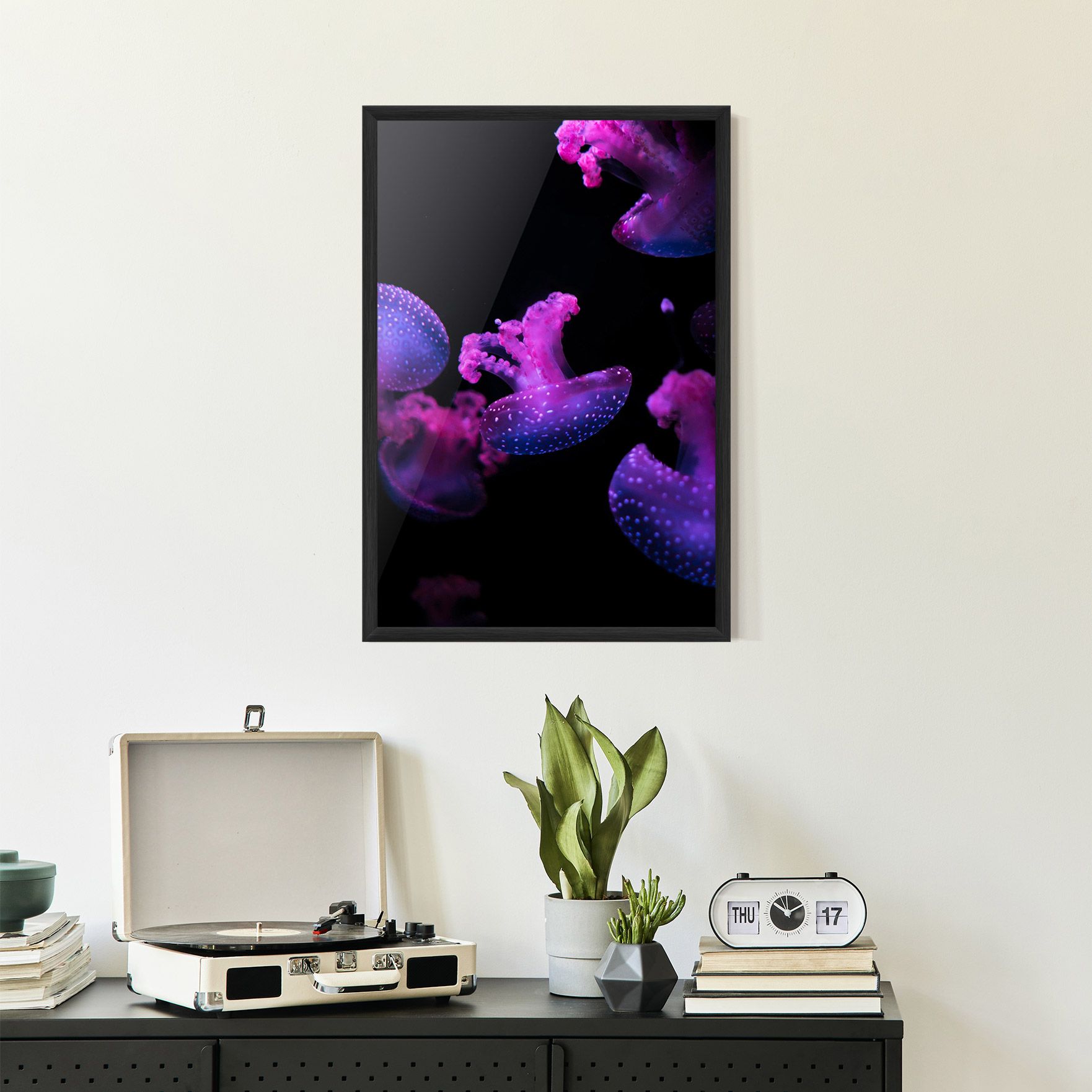 Little Purple Jellyfish mockup 2