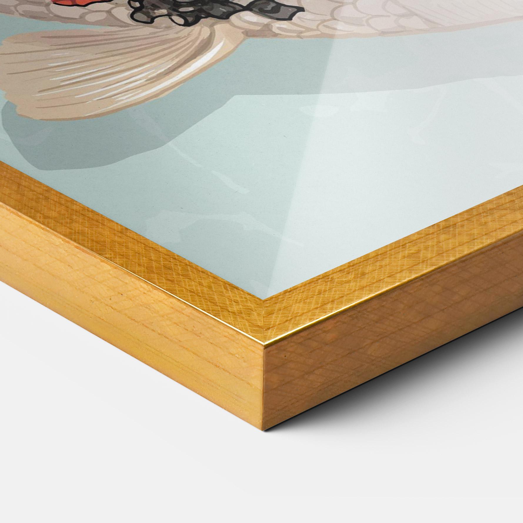 Poster Înrămat Koi Fish mockup 3