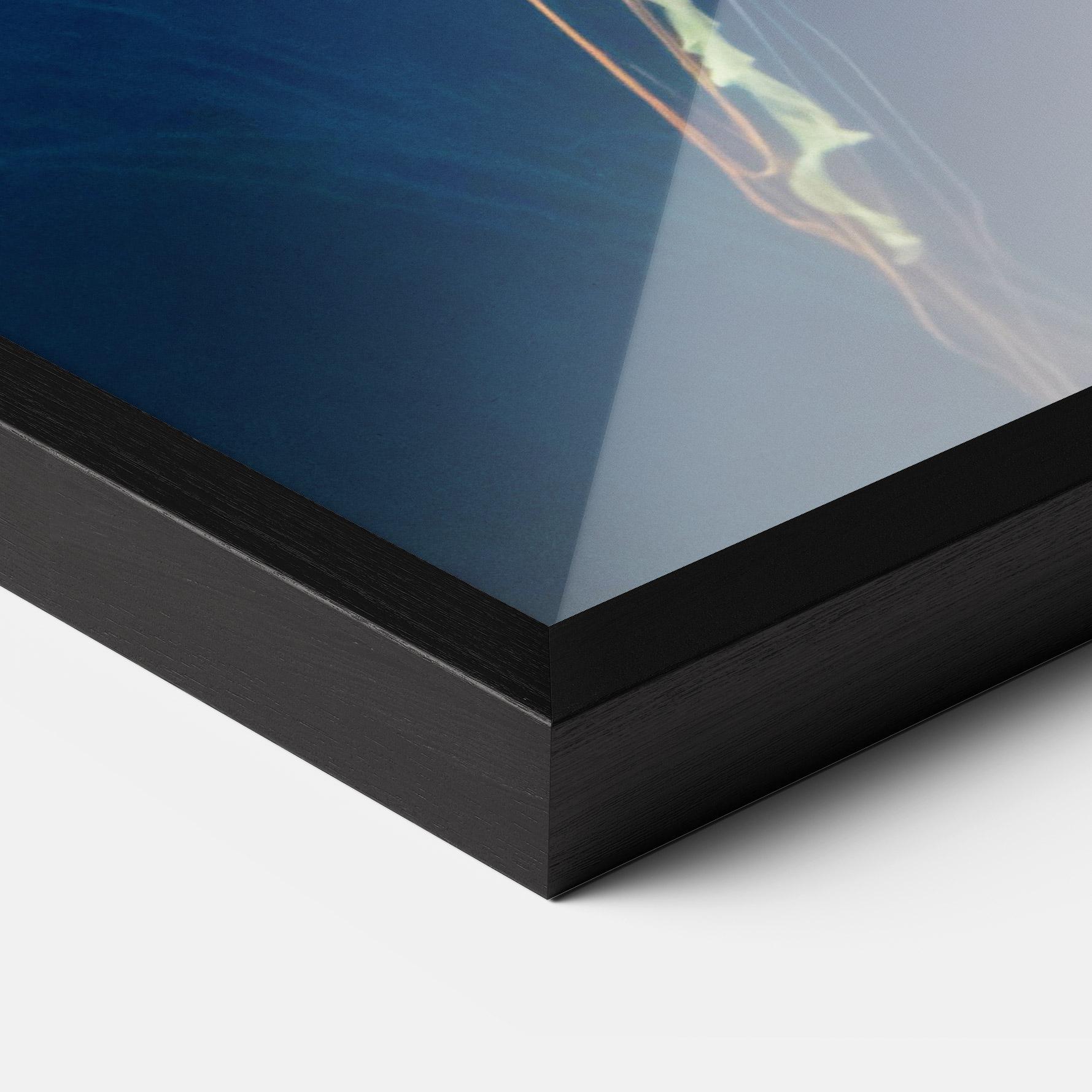 Poster Înrămat Cream Jellyfish mockup 3