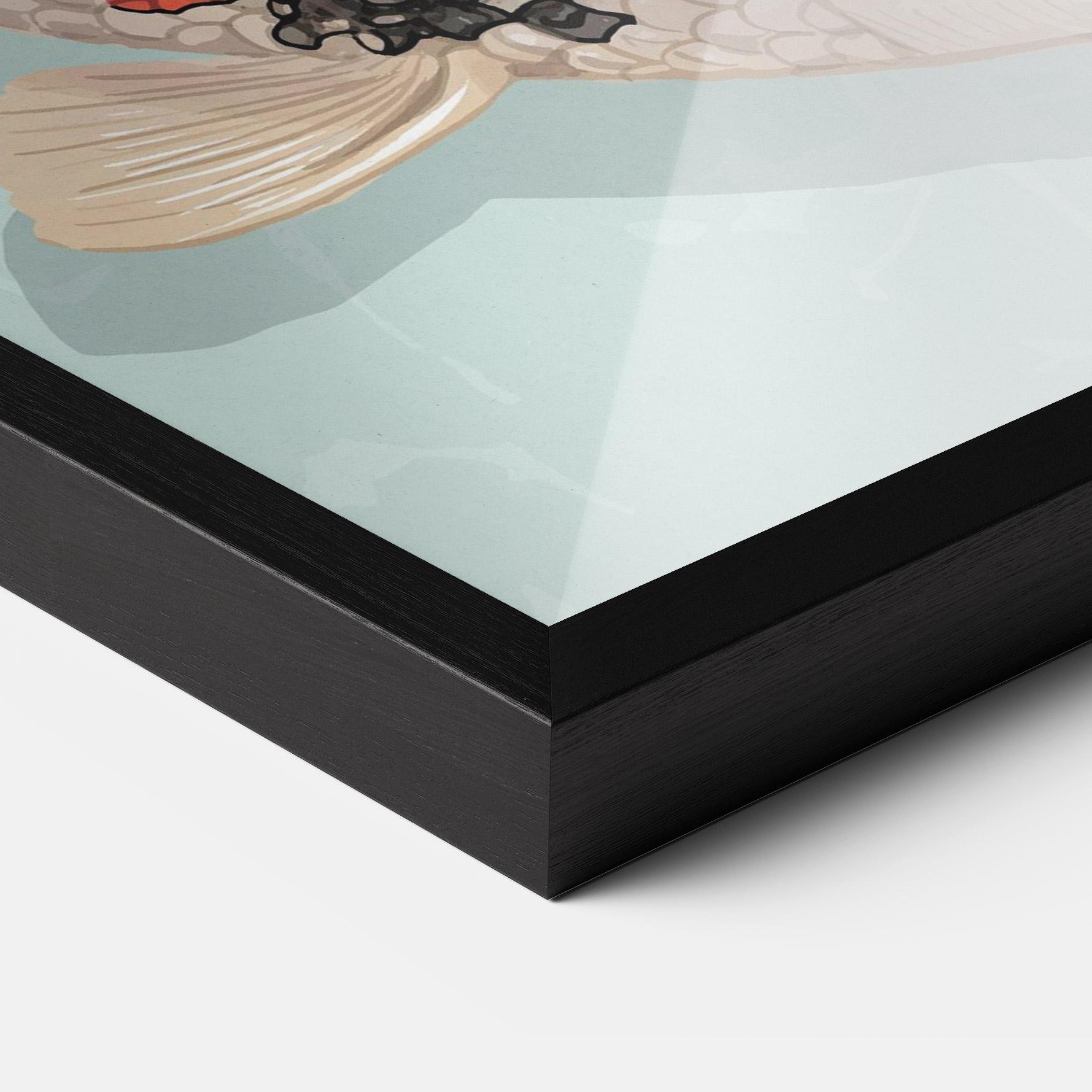 Poster Înrămat Koi Fish mockup 3