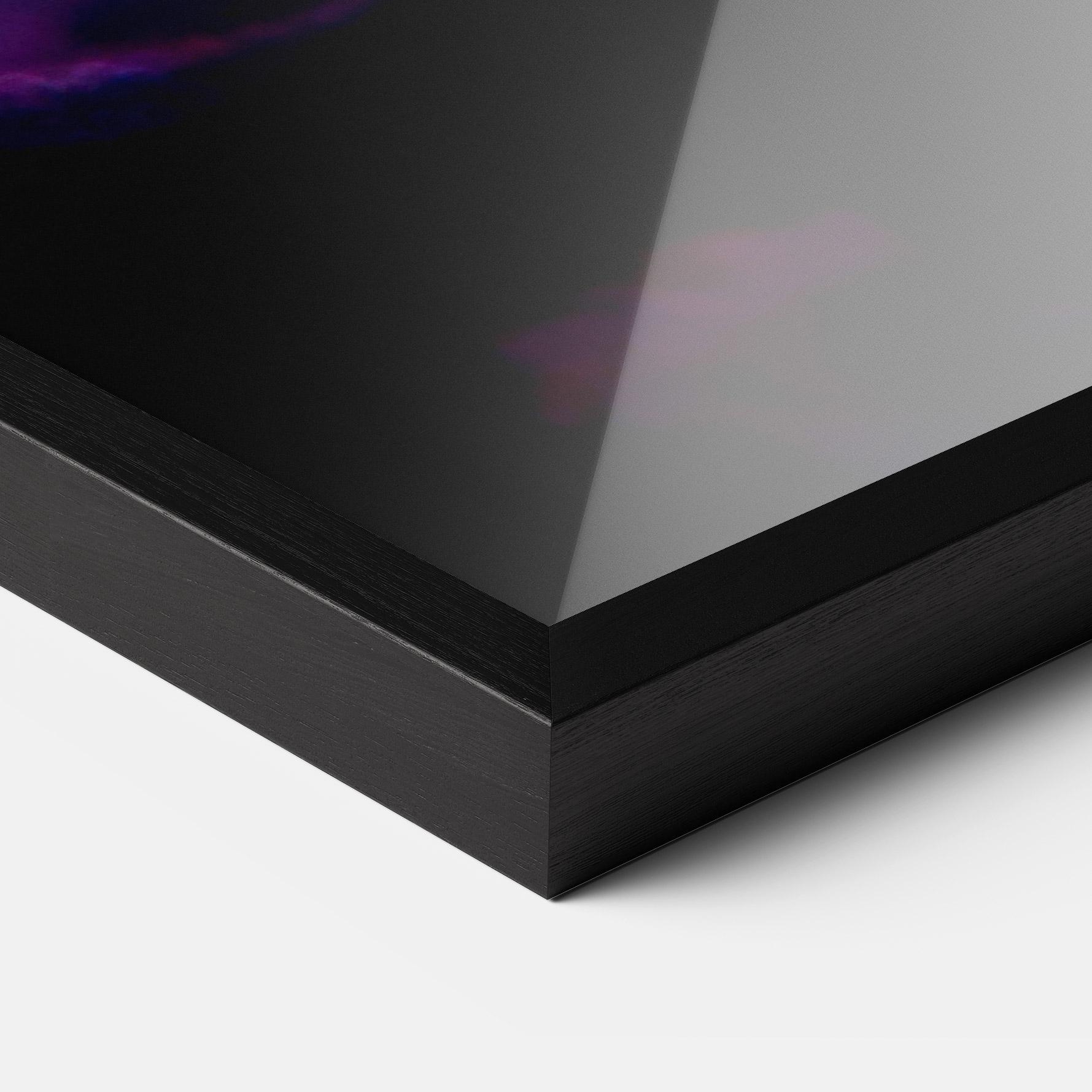 Poster Înrămat Little Purple Jellyfish mockup 3