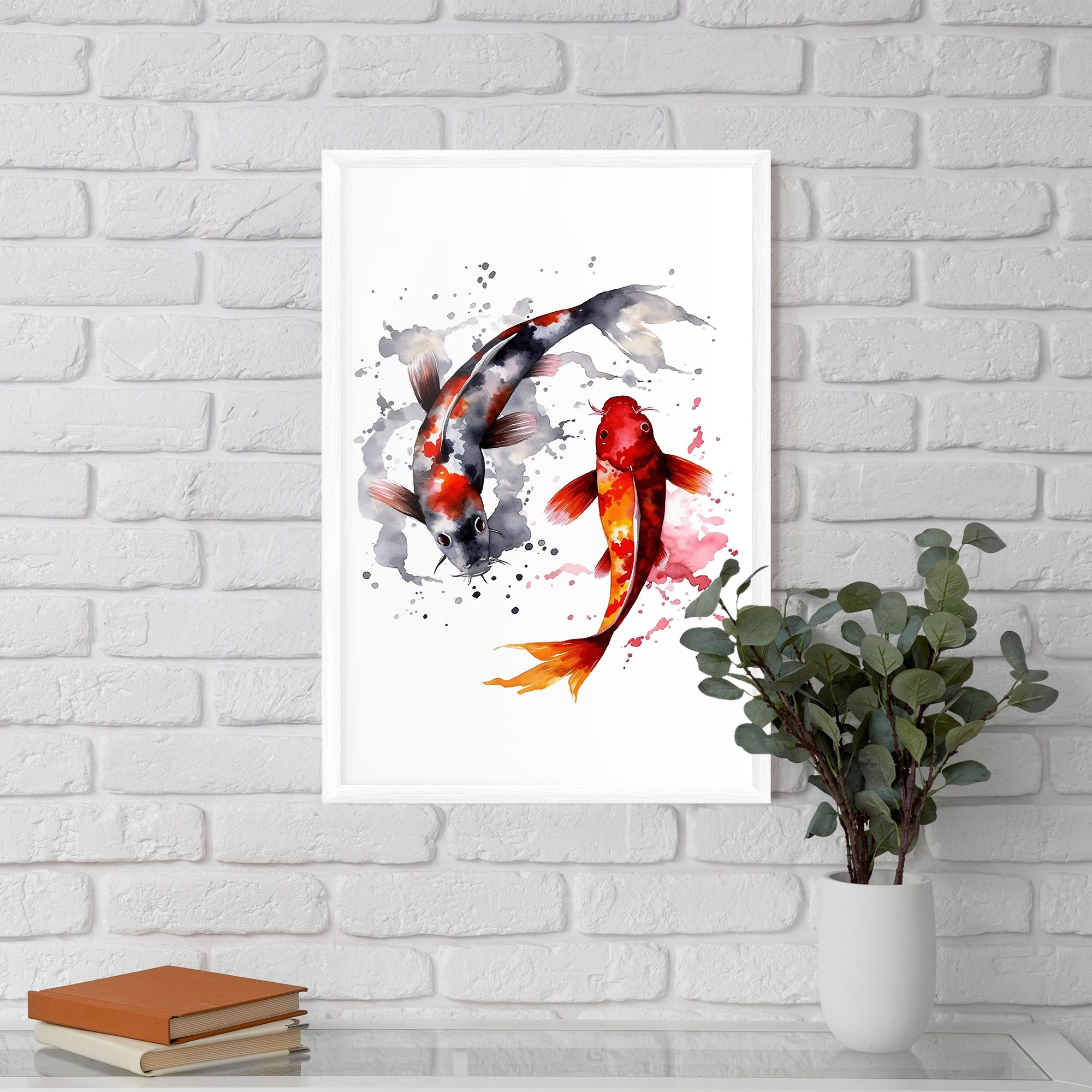 Beautiful Koi mockup 5