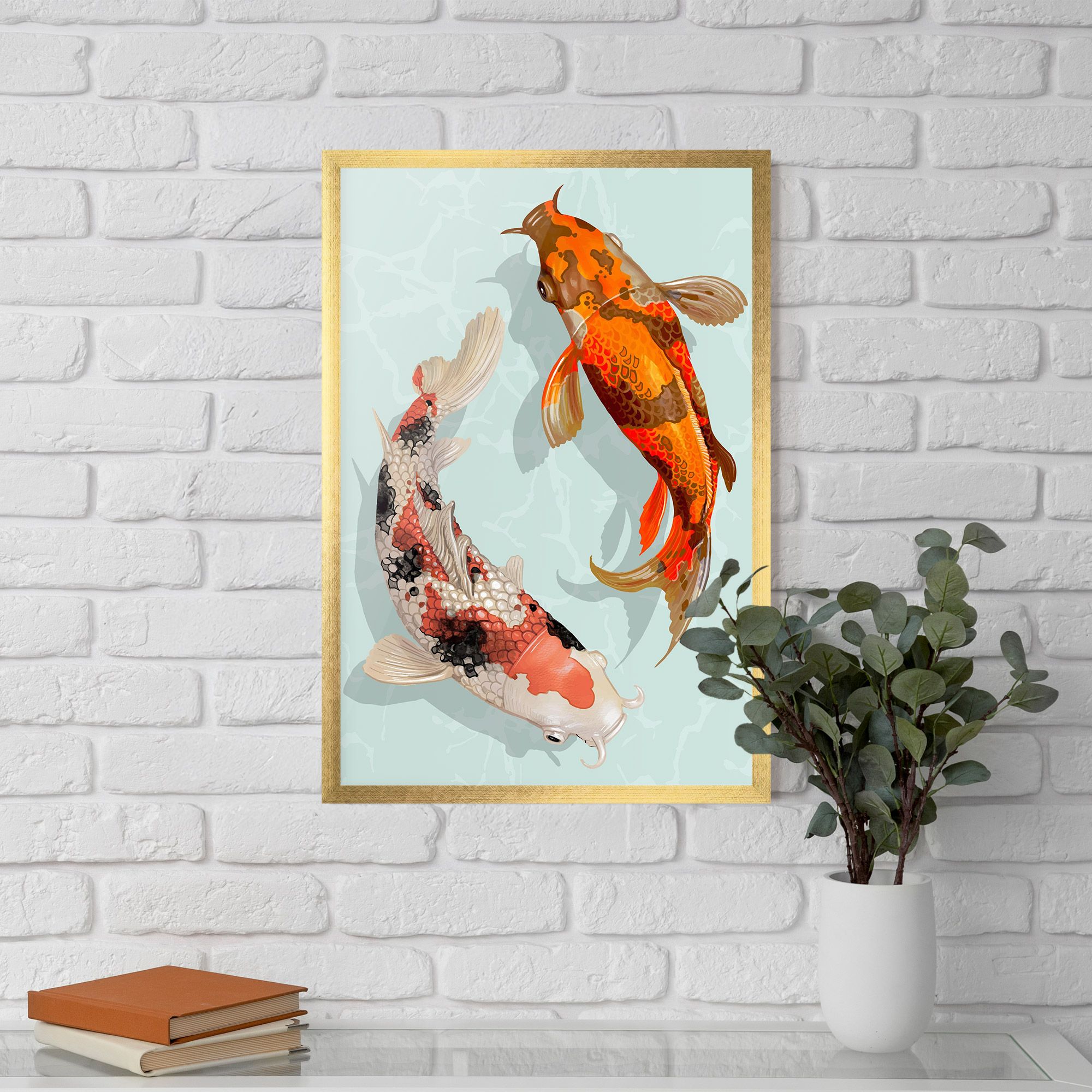 Koi Fish mockup 5