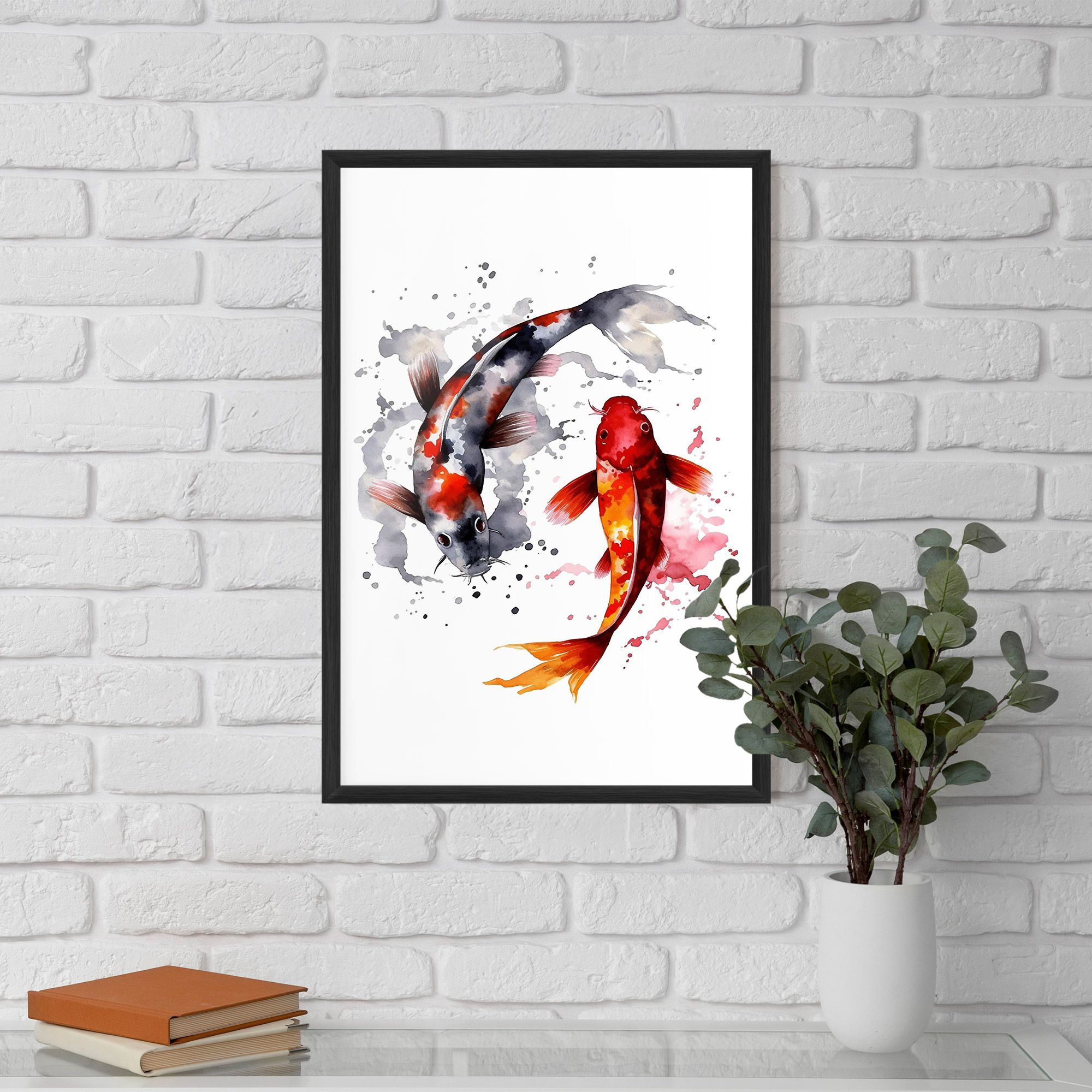 Beautiful Koi mockup 5