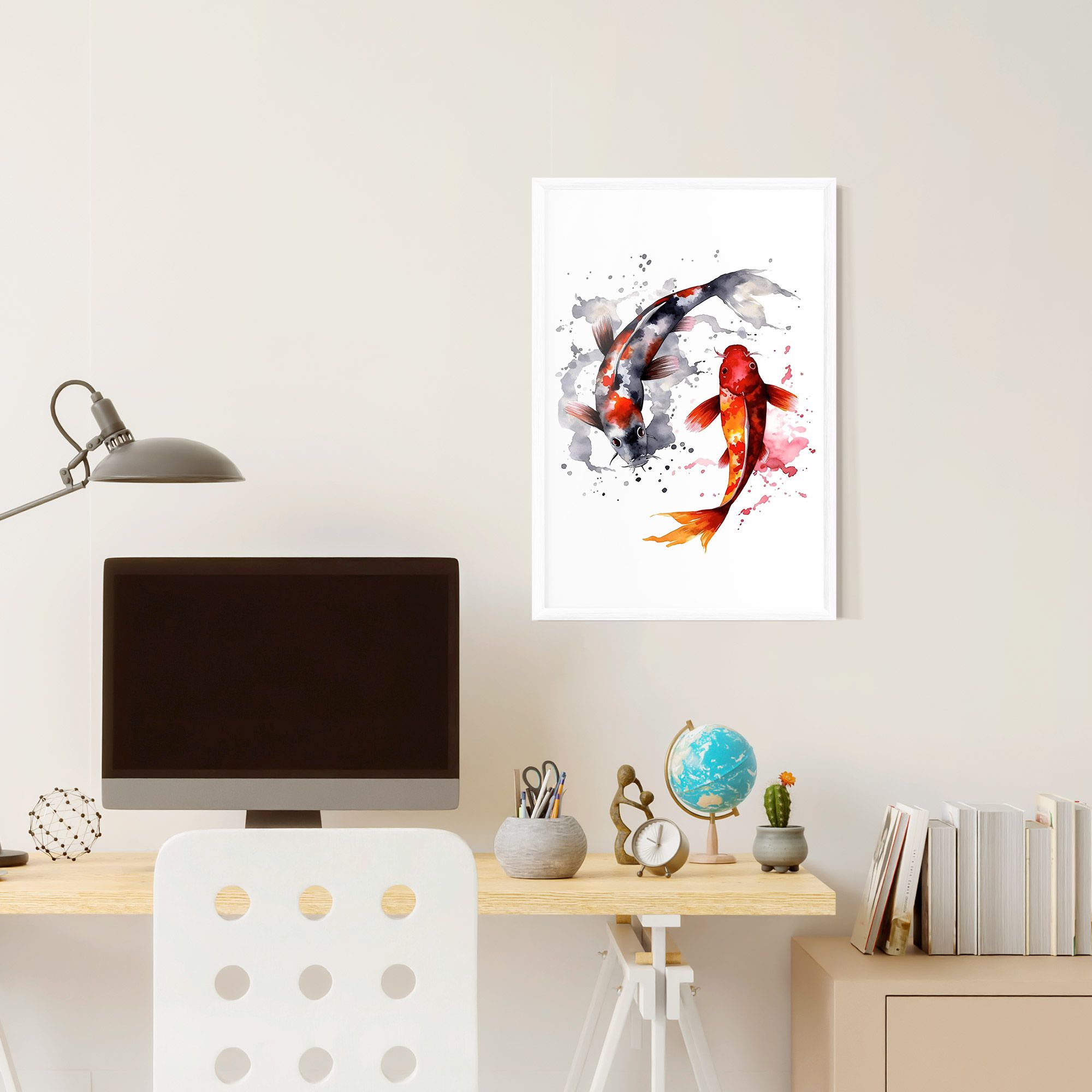 Beautiful Koi mockup 6