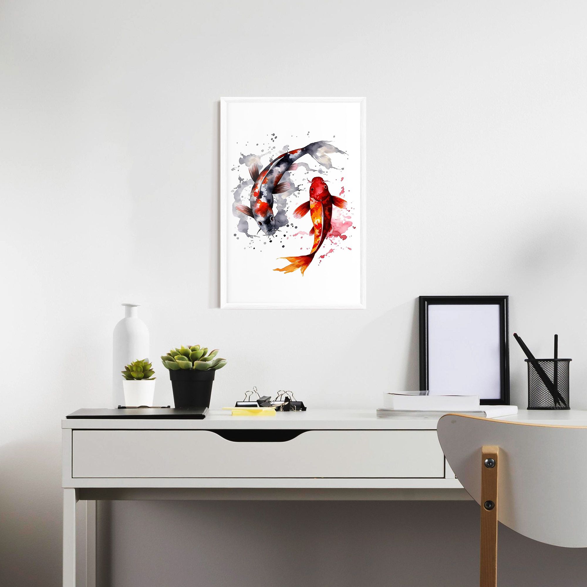 Beautiful Koi mockup 7
