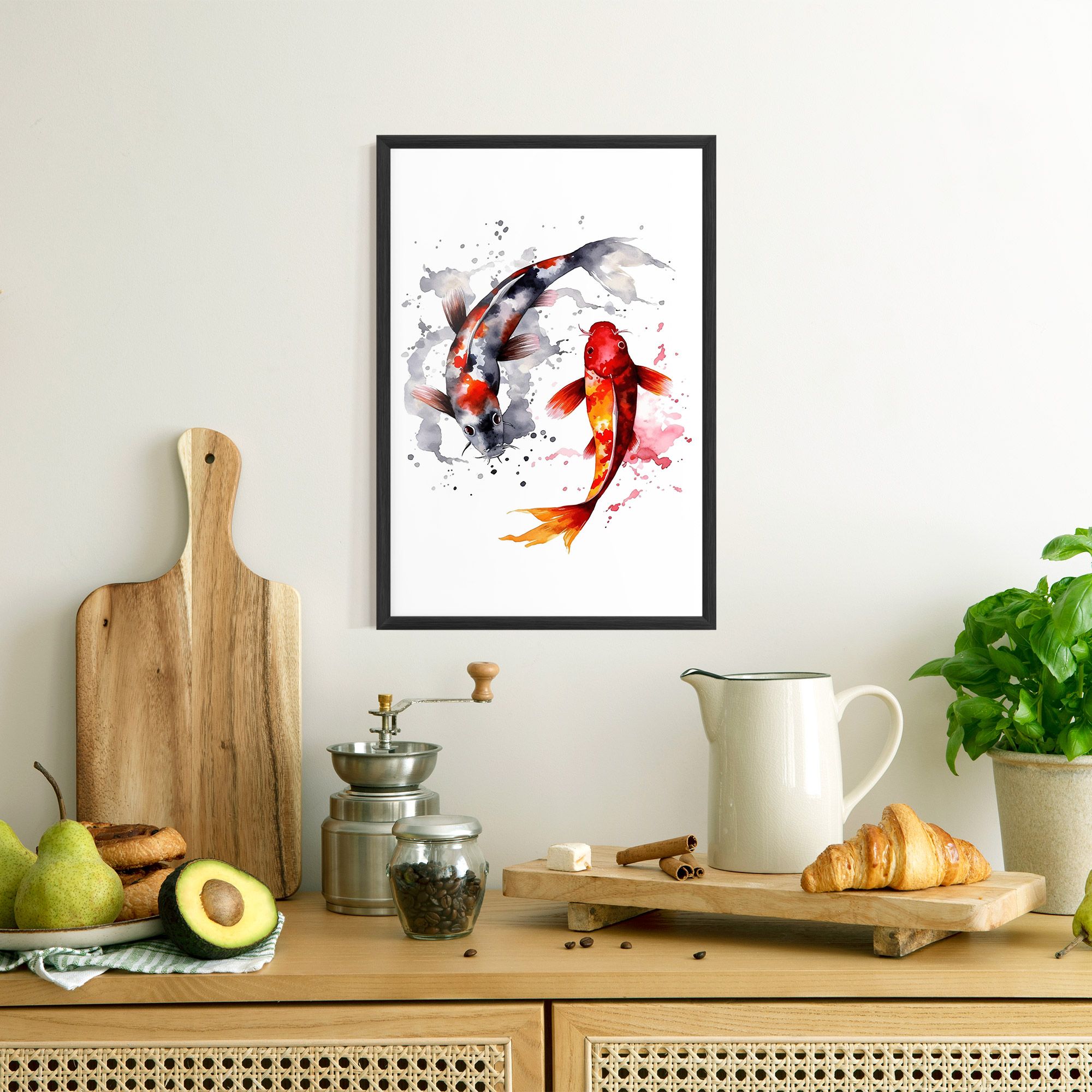 Beautiful Koi mockup 8