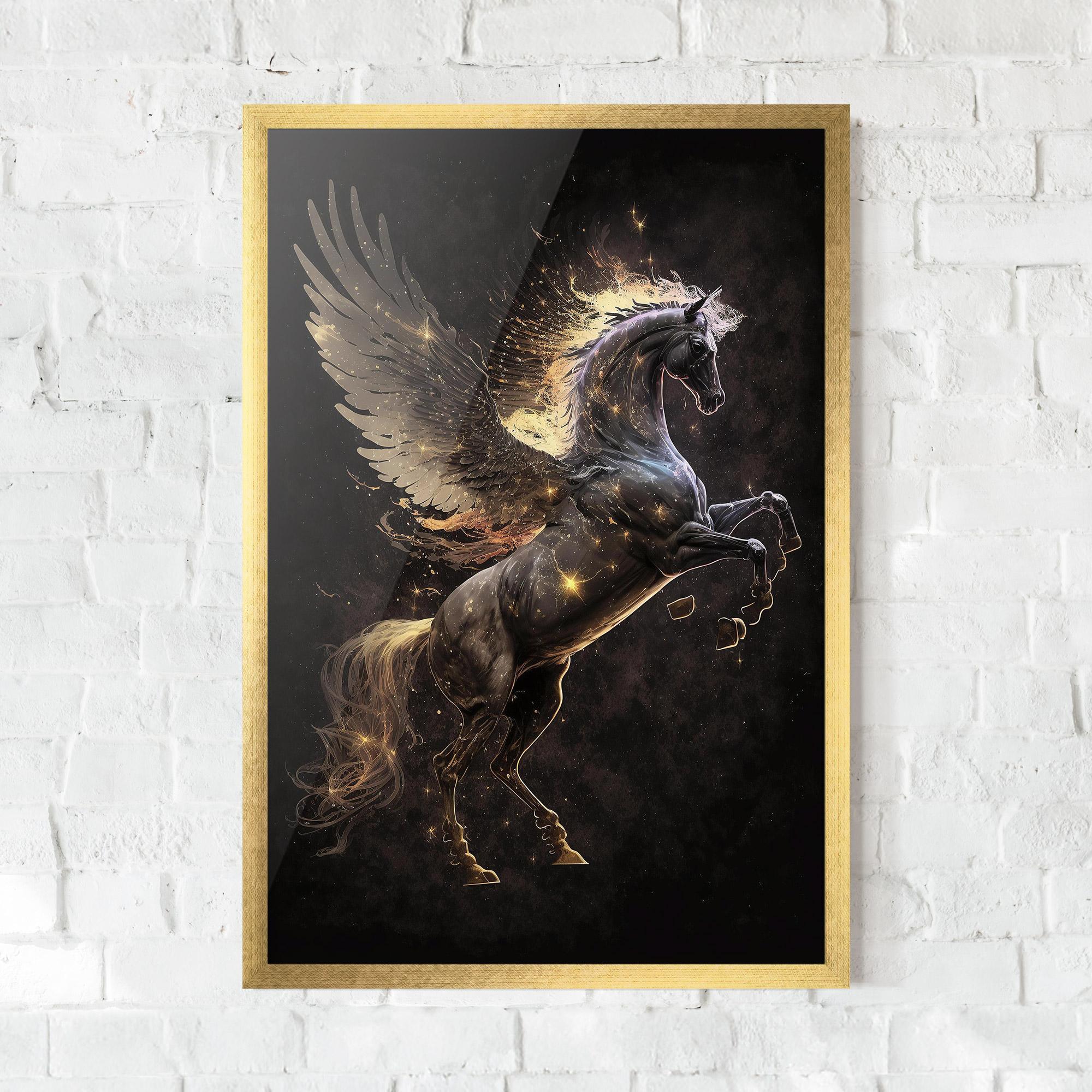 Poster Înrămat Galaxy Pegasus mockup 0